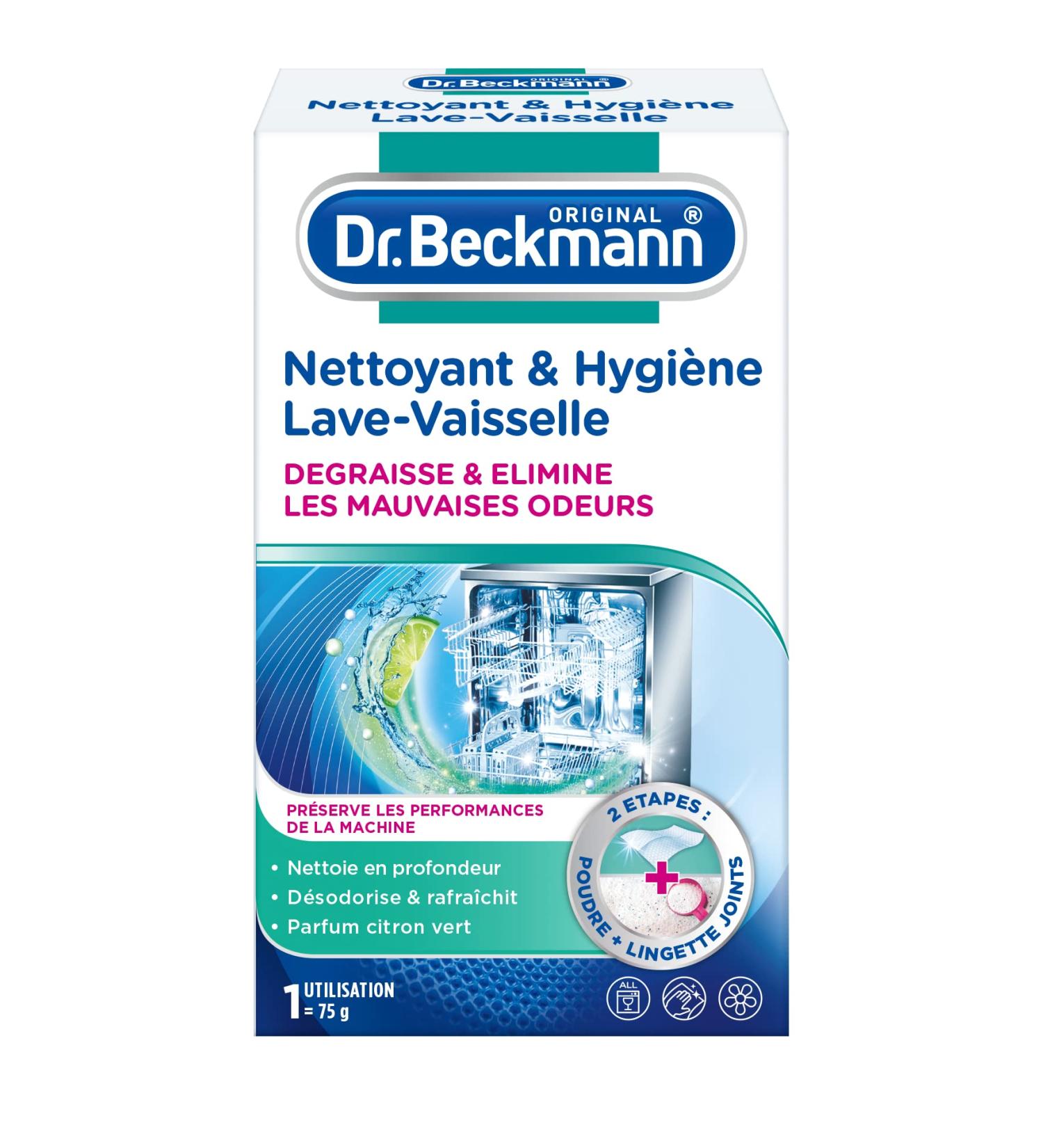 Dr Beckmann Dishwasher Cleaner/Hygiene 1 - Sparkling Clean Dishes Guaranteed - Buy Online on GoSupps.com
