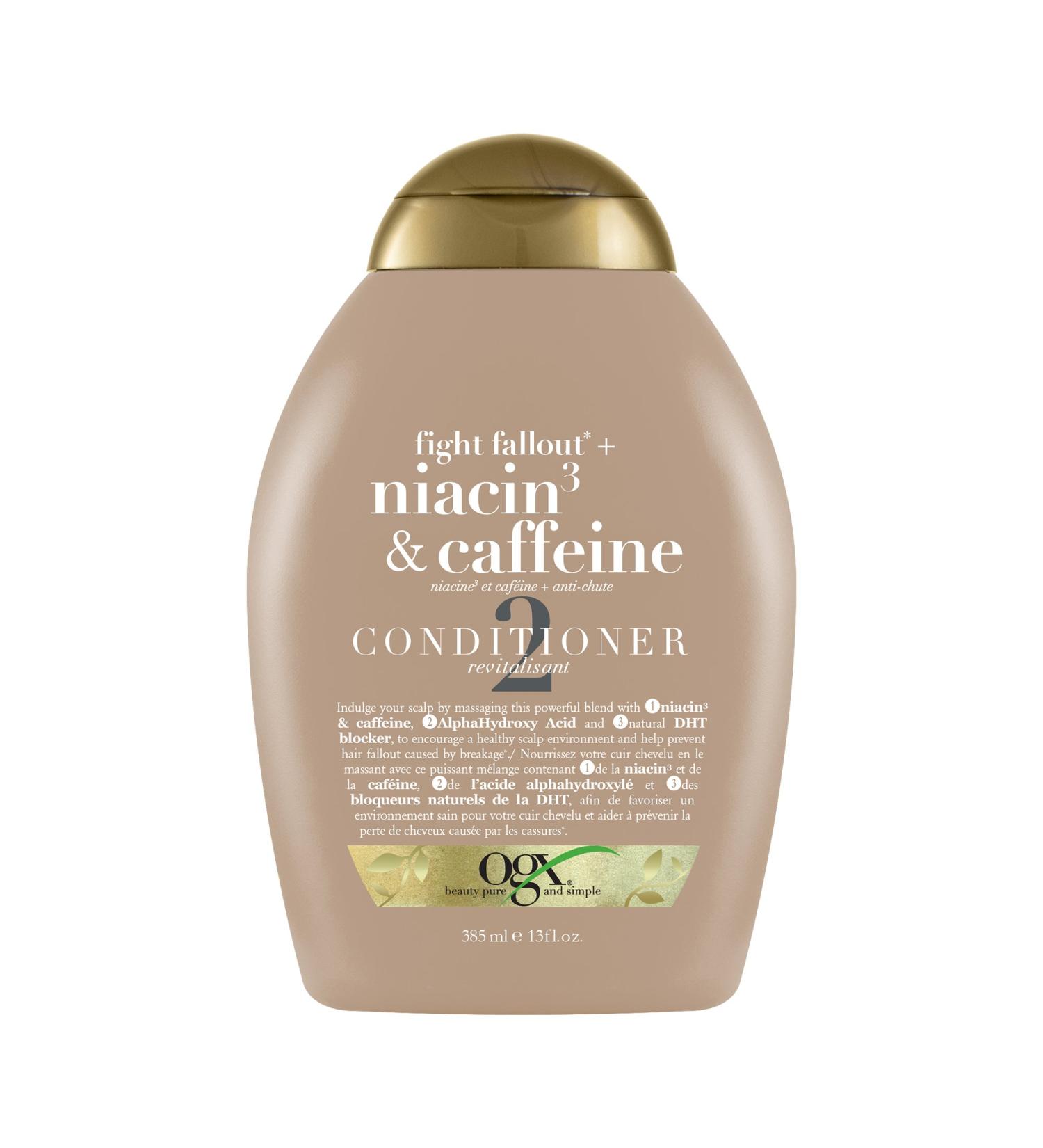 OGX Fight Fallout + Niacin3 & Caffeine Conditioner 385ml