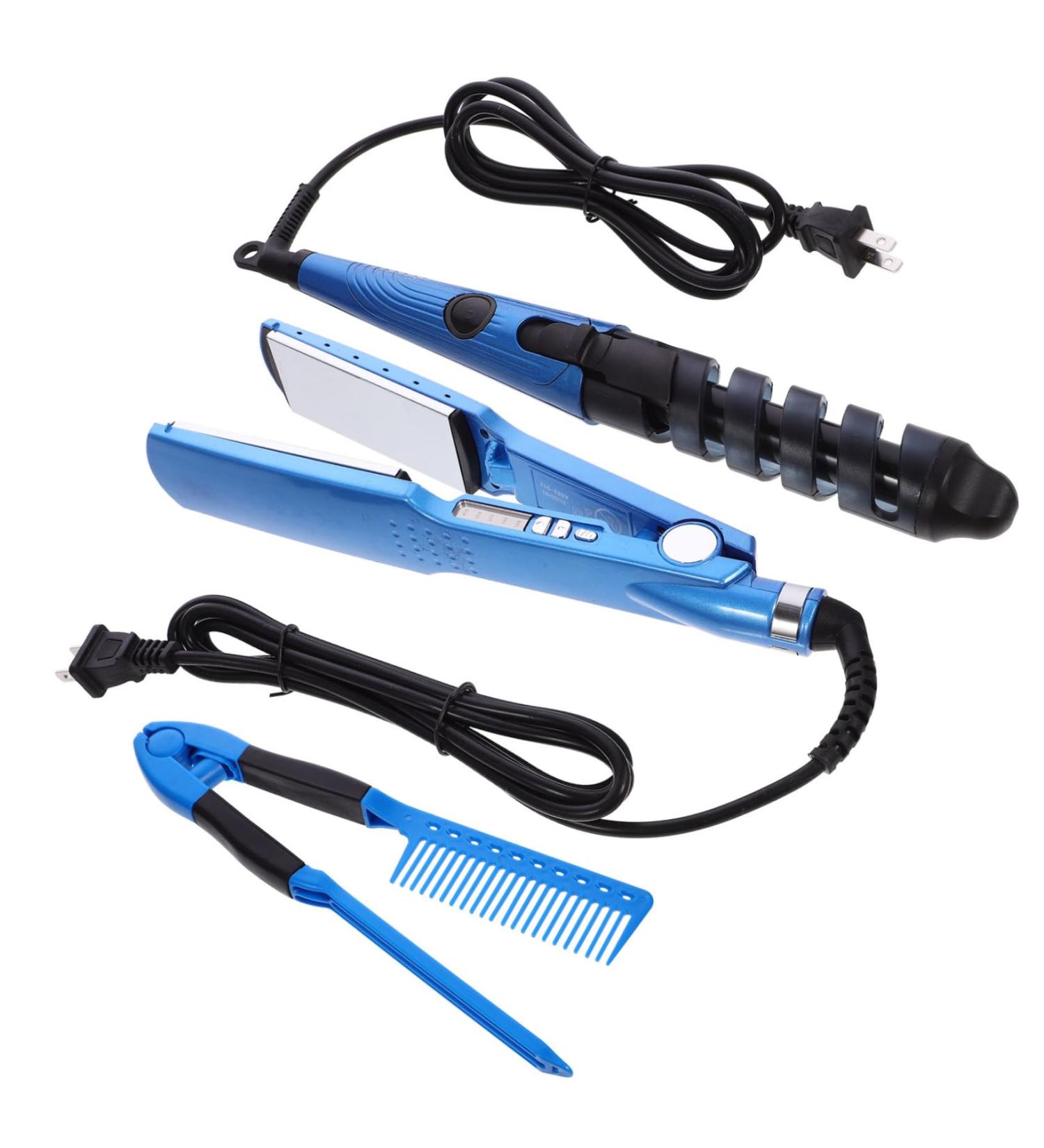 BIUDECO 1 Set Curling Iron Set Hair Rollers Comb Curling Wand Hair Curler Hair Styling Tool Copper - Buy Online on GoSupps.com
