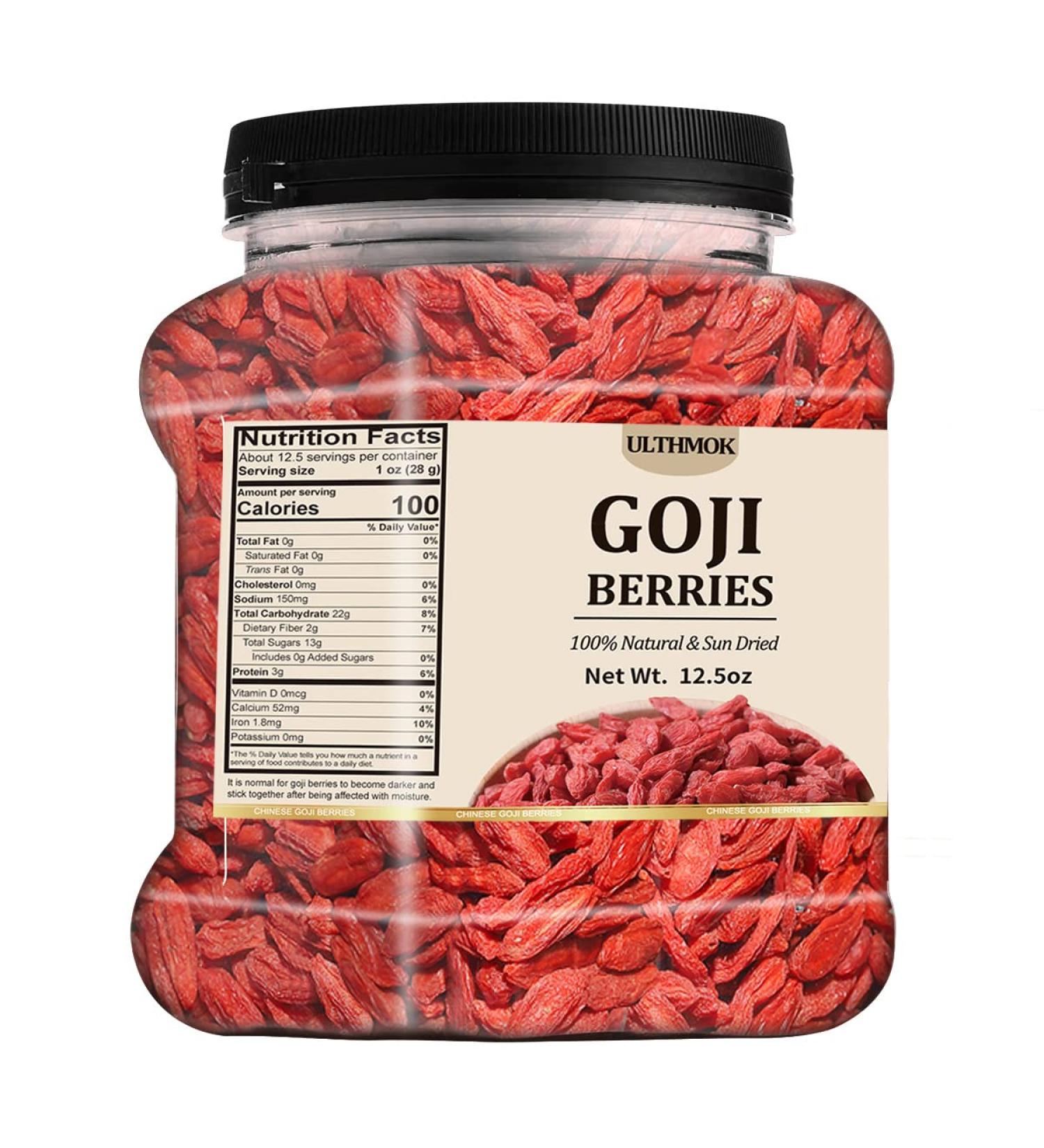 Premium Dried Goji Berries/354g Selected Goji Berry. - Buy Online on GoSupps.com