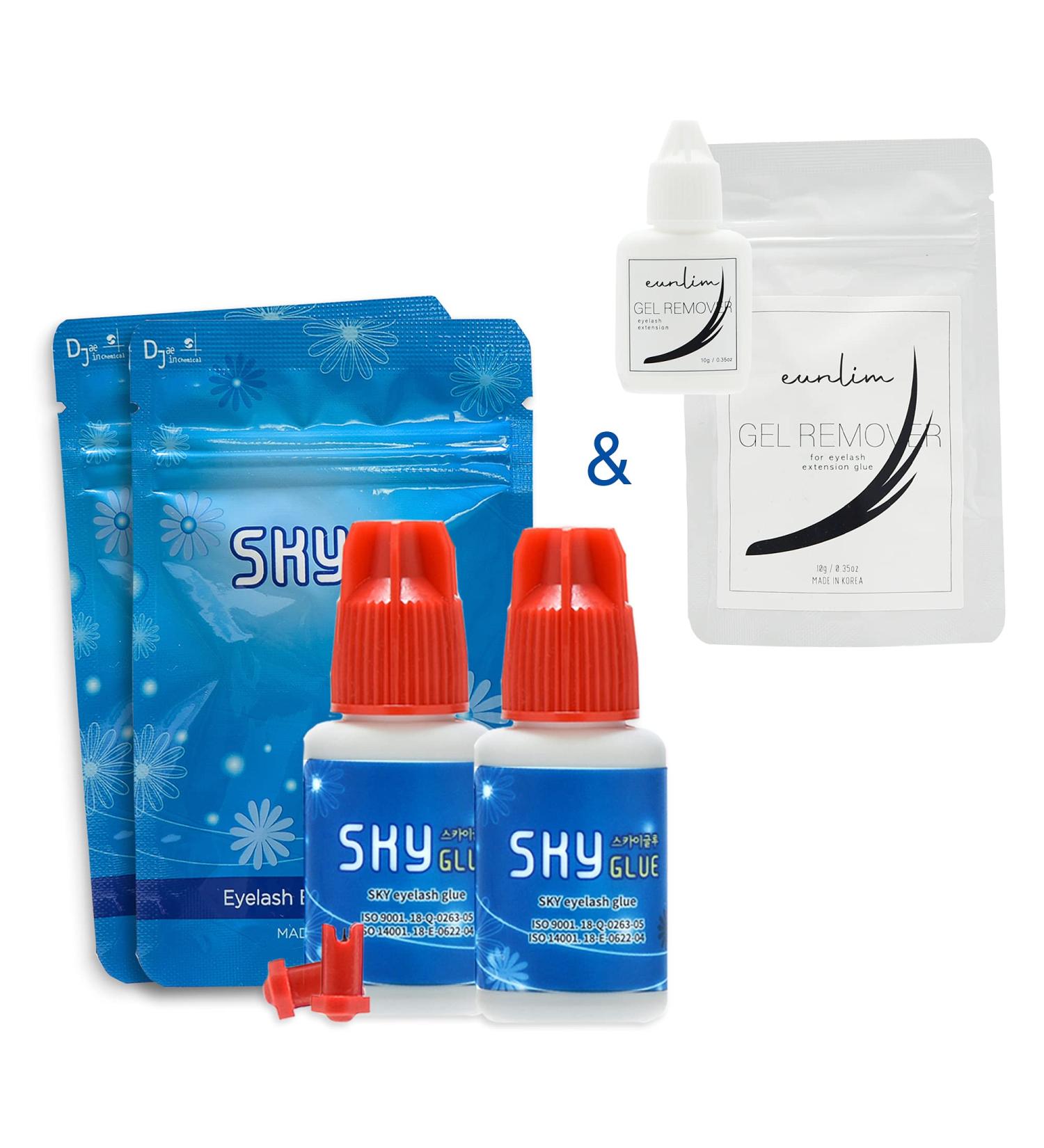 Buy Bottle Eyelash Tension Glue - 5ml x2 & 5ml x1 | Premium Quality Fast International Shipping - Buy Online on GoSupps.com
