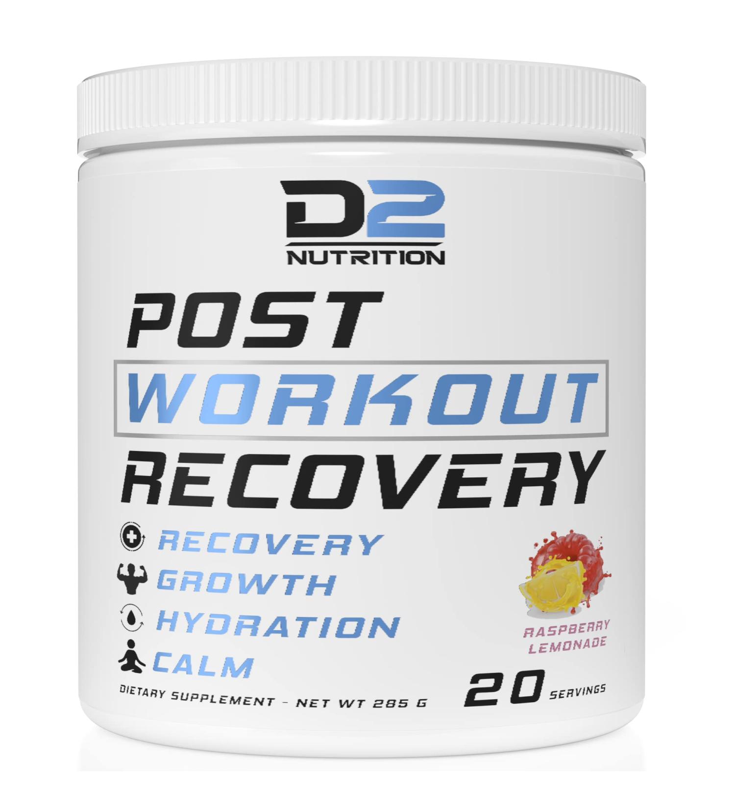 Post Workout Recovery - Post Workout - Recover faster and get more out of your workout - Post workout recovery drink - BCAA's - After workout recovery - Raspberry Lemonade (20 Servings) - Buy Online on GoSupps.com