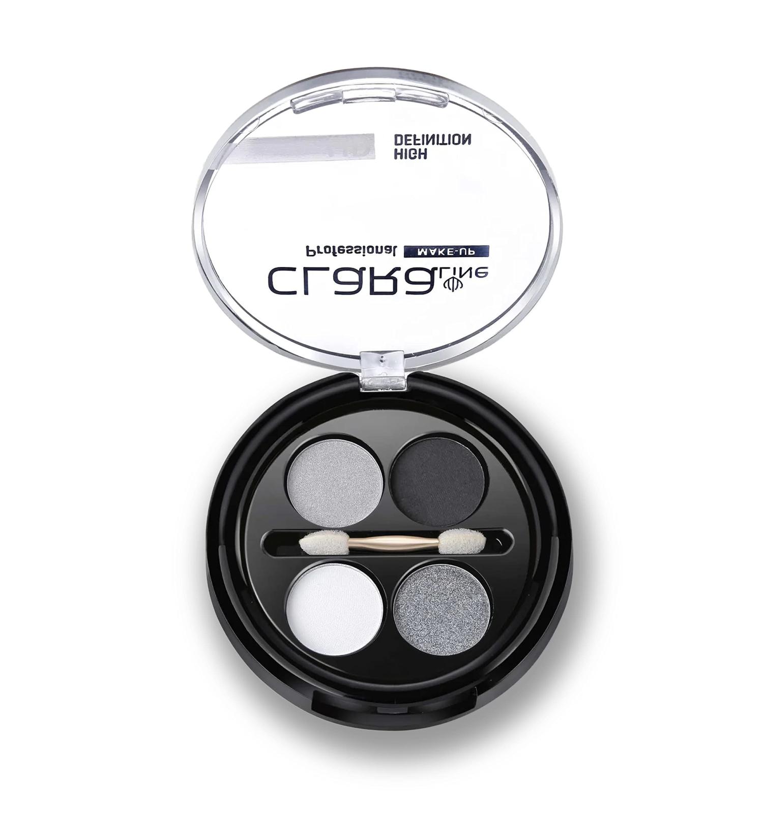 Claraline Quadro Eyeshadow Palette - Long-Lasting & Highly Pigmented Smokey Shades | Cruelty-Free & Paraben-Free Eye Makeup Palette - Buy Online on GoSupps.com
