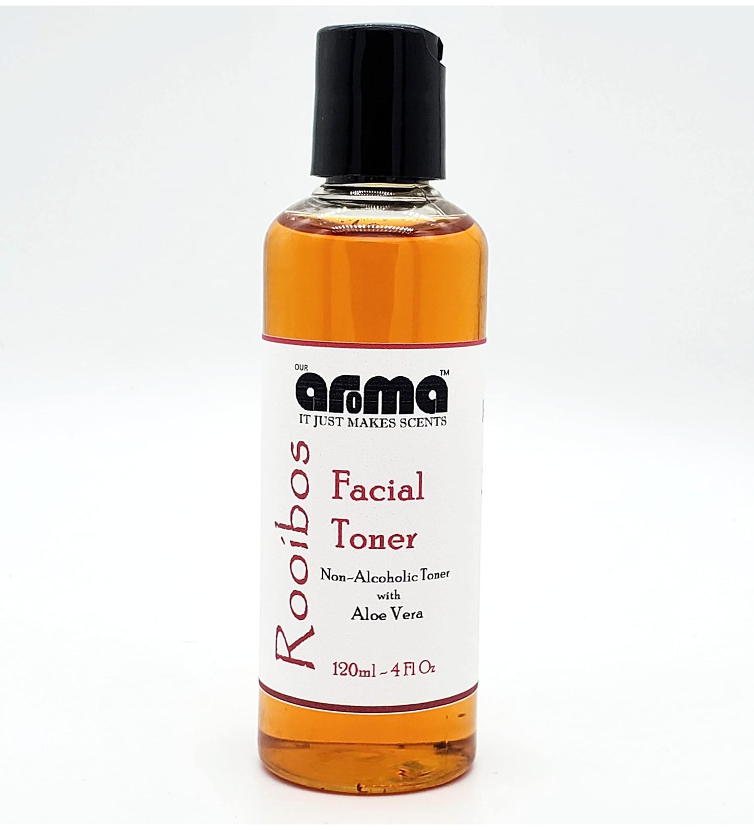 Rooibos Toner for Sensitive Skin | Purifies & Calms | Aloe Vera & Witch Hazel | Cruelty-Free Vegan Paraben-Free - Buy Online on GoSupps.com