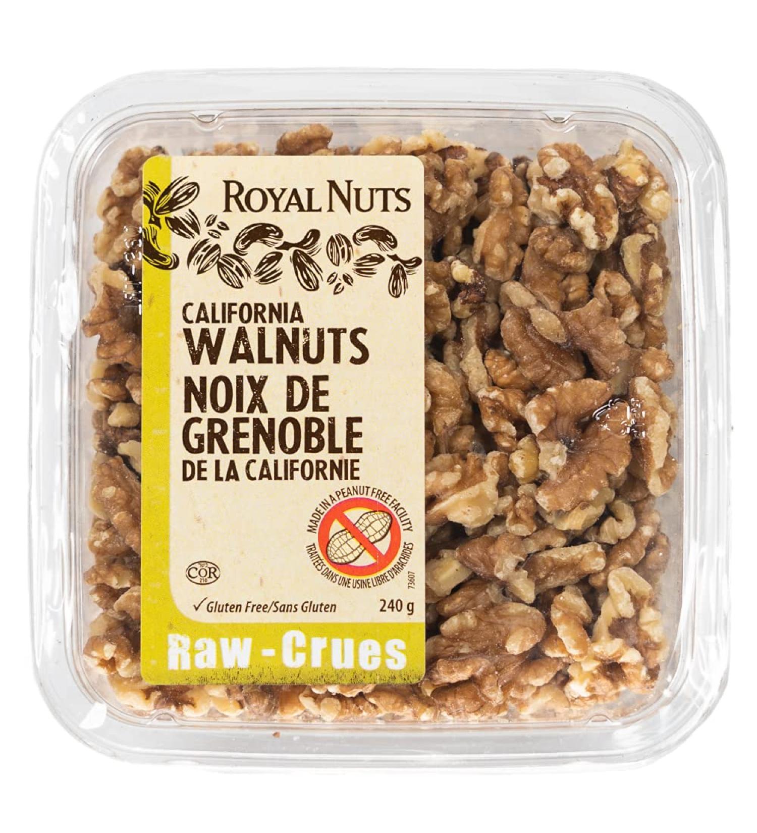 ROYAL NUTS Walnuts Natural 240 Grams - Buy Online on GoSupps.com