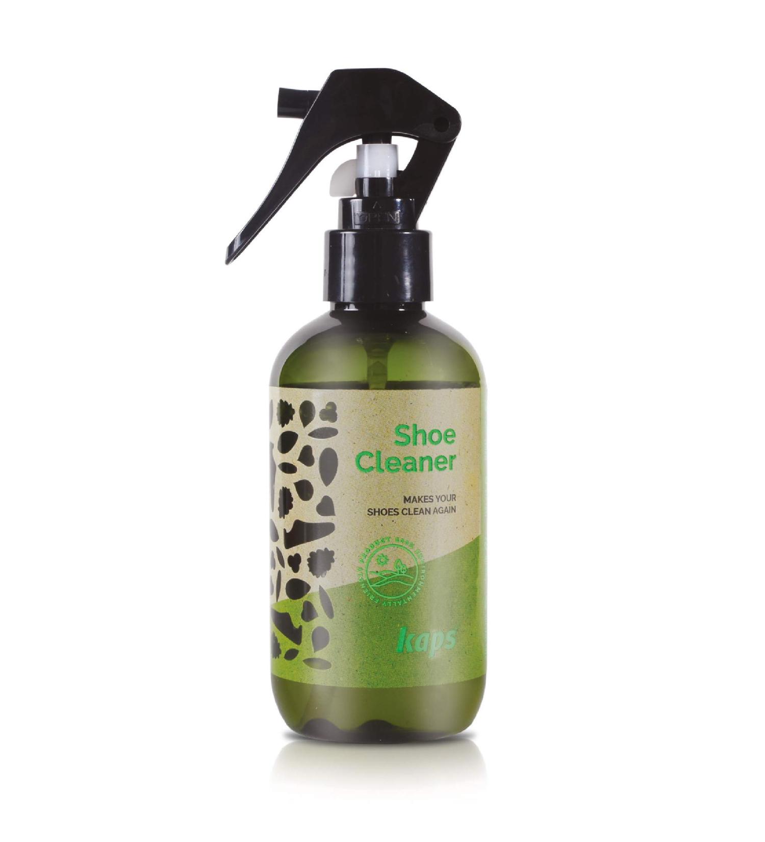 Kaps Shoe Cleaner | Eco-Friendly Plant-Based Biodegradable Cleaning Liquid For Footwear and Accessories | Leather and Fabric Shoe Cleaner 200ml | Made in Europe - Buy Online on GoSupps.com
