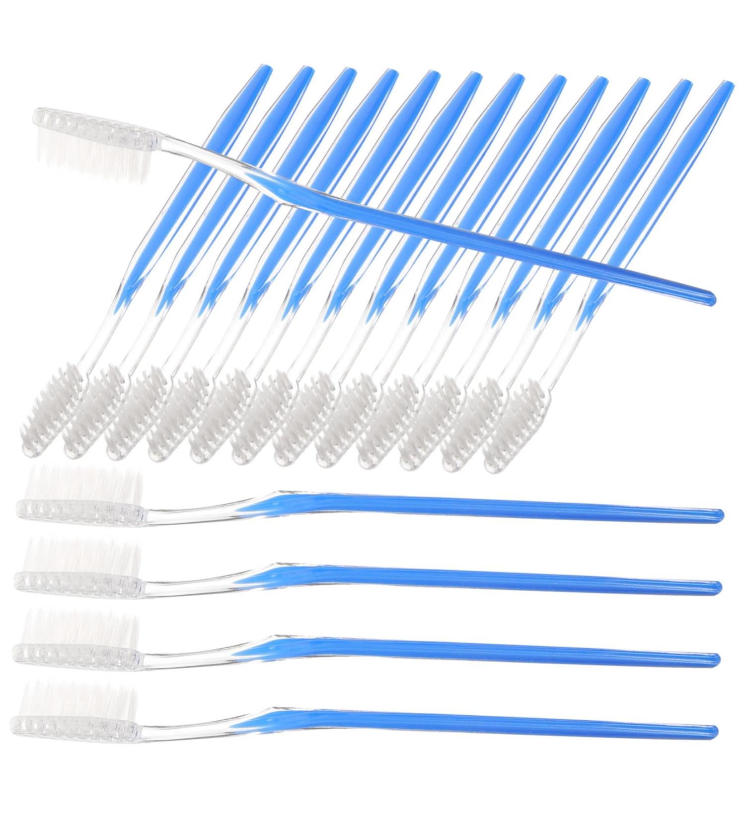 Ultechnovo 50-Piece Soft Disposable Toothbrush Set for Adults & Kids | Travel & Camping Essentials - Buy Online on GoSupps.com