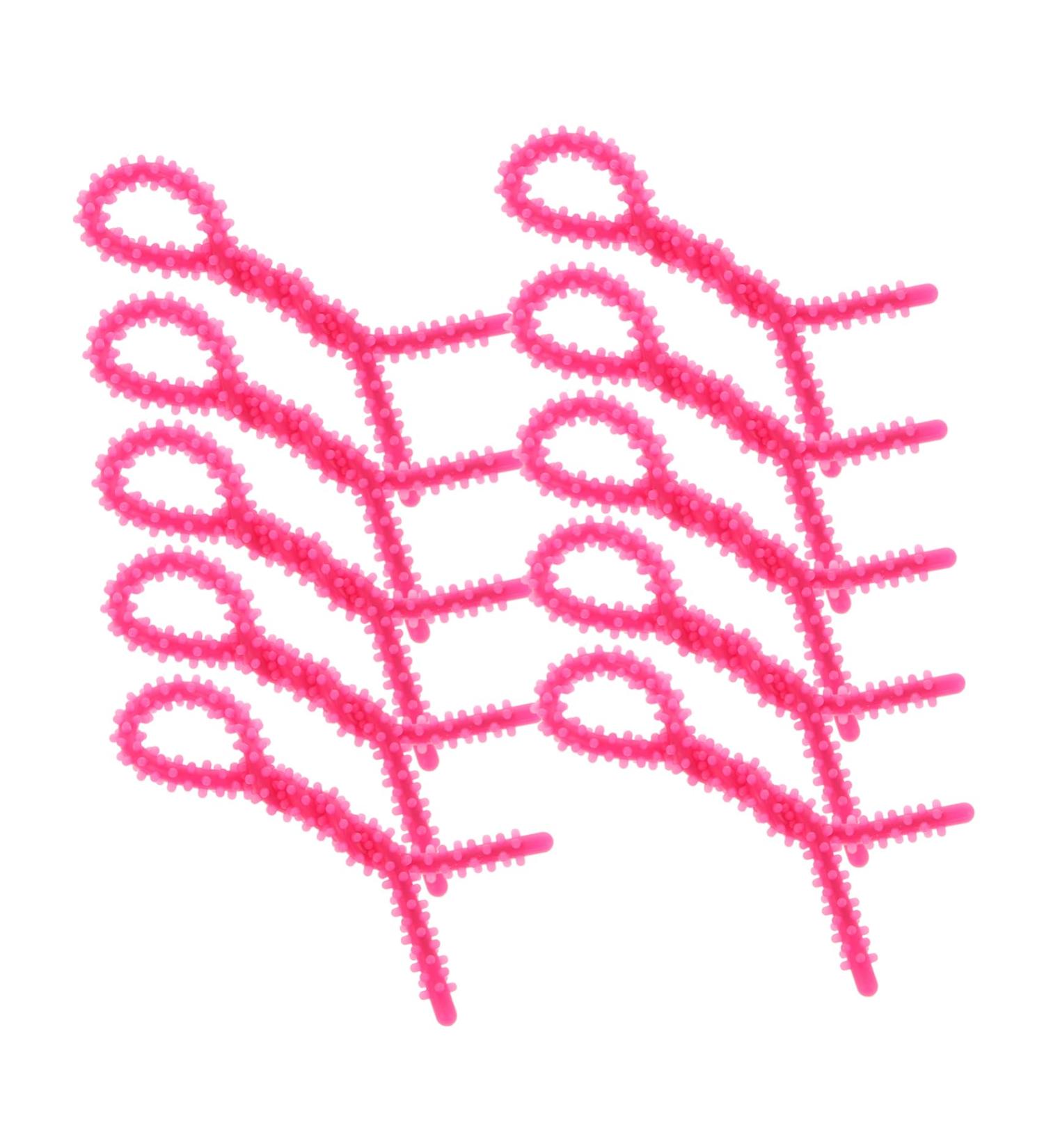 FOMIYES 10pcs Perm Tools Barber Spiral Perm Rod Perm Rods for Short Hair Curling Perm Rod 15.00X0.60X0.60CM Rosy - Buy Online on GoSupps.com