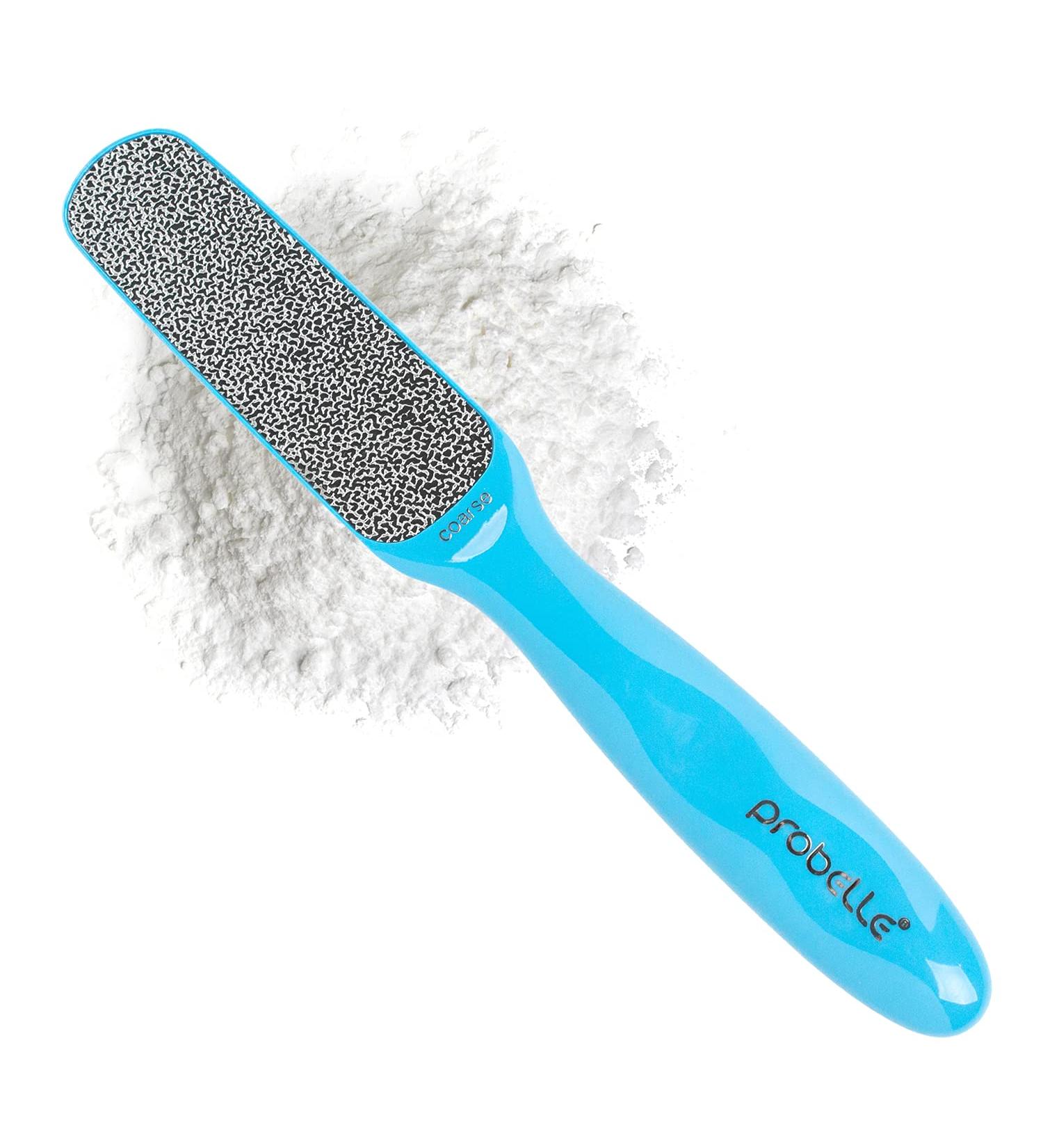 Probelle Double Sided Multidirectional Nickel Foot File - Instant Callus & Corn Remover Tool (Blue) Safe & Effective Foot Care - Buy Online on GoSupps.com