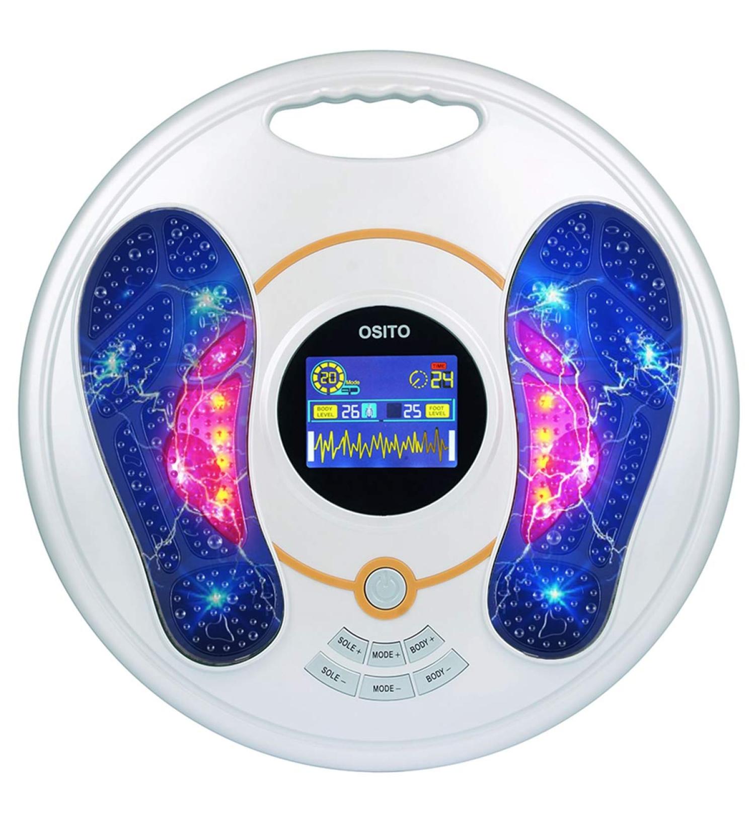 Foot Circulation Stimulator - Electric Nerve Stimulation for Feet & Legs - Medic Pulse Massager for Neuropathy Diabetic Cramps - TENS Therapy Device - Buy Online on GoSupps.com