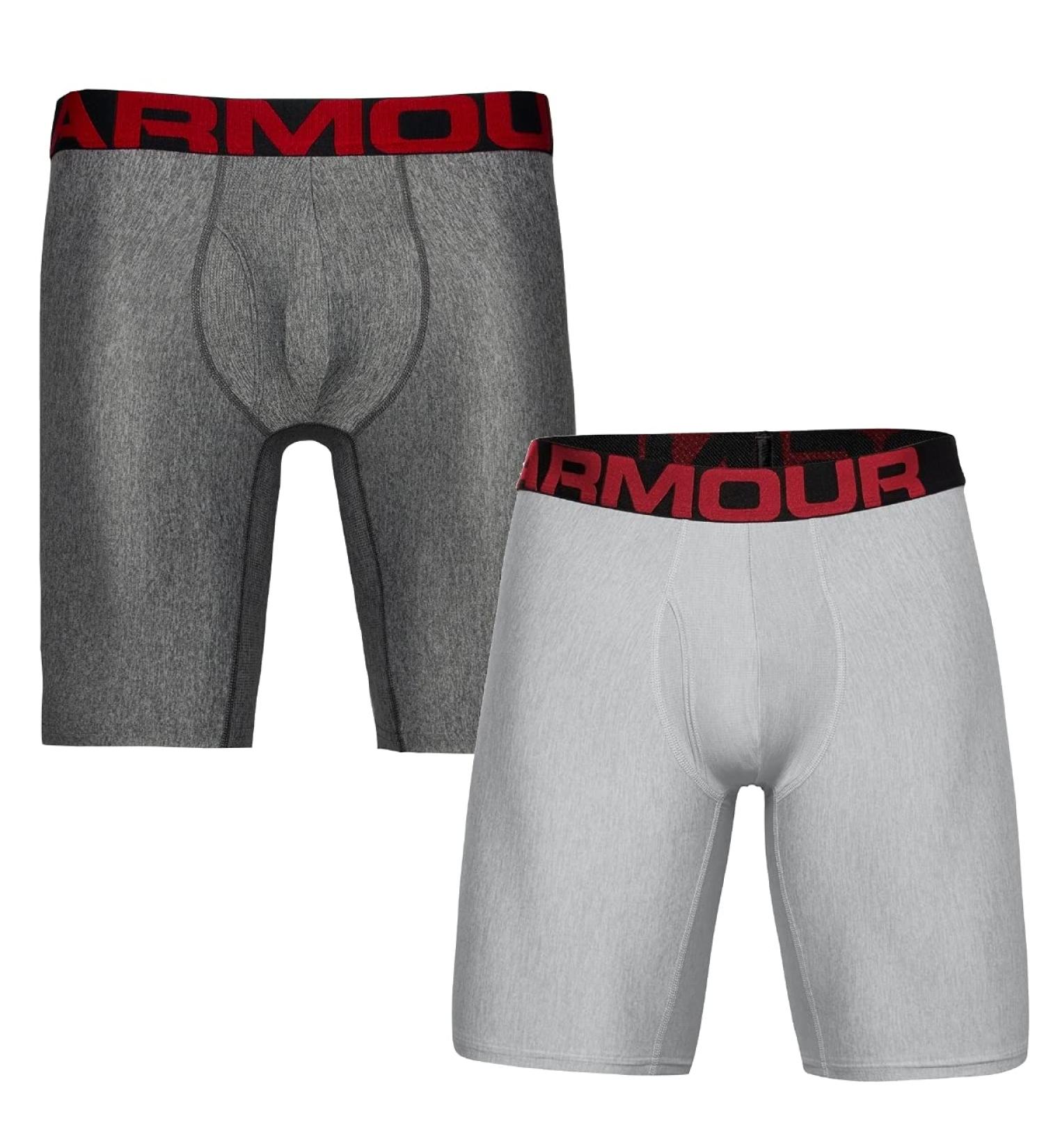 Under Armour Men's Rival Terry Moisture Wicking Quick-Dry Shorts L Mod Gray Light Heather