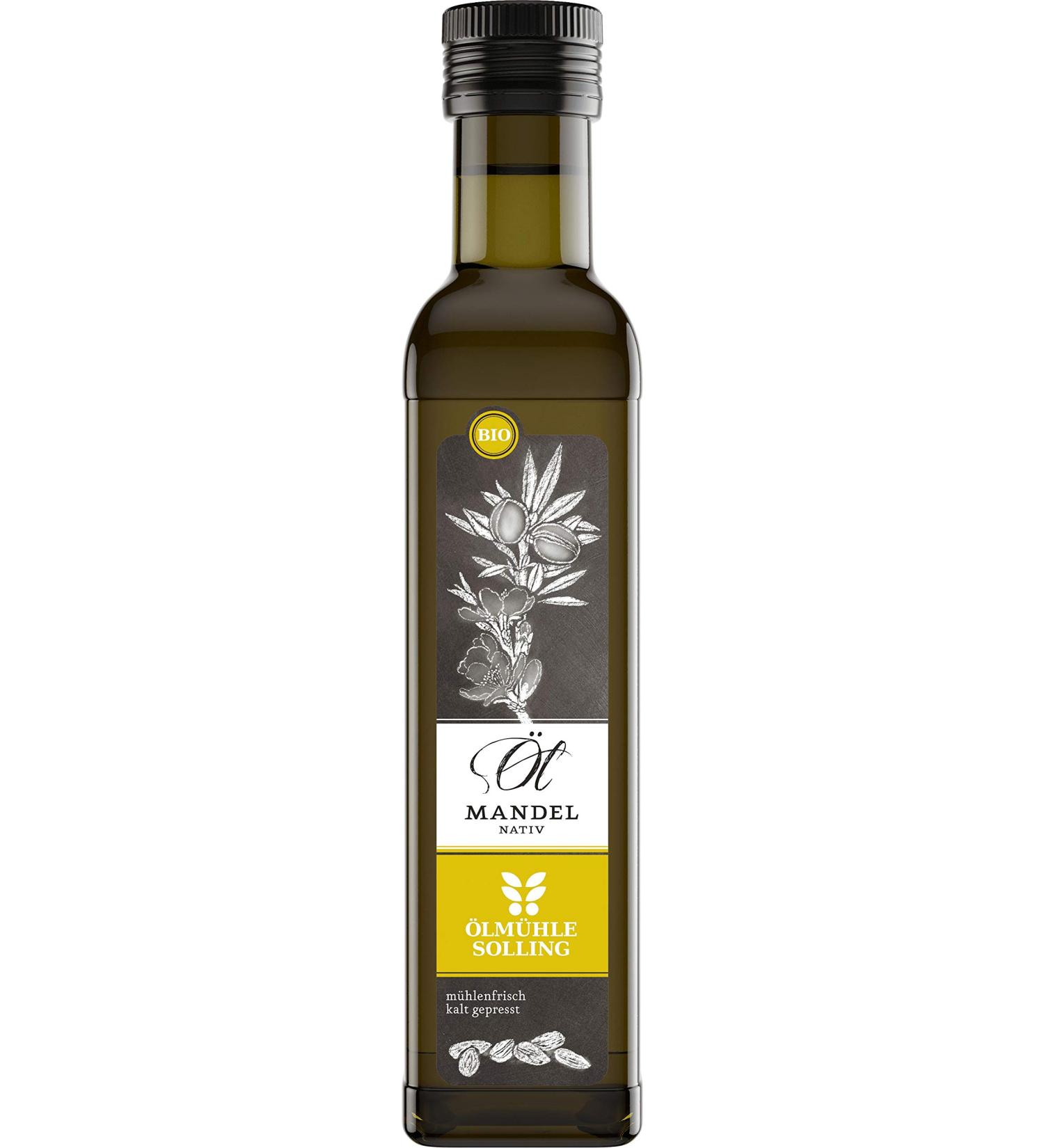 Oilm hle Solling Organic Almond Oil EG-Bio - 250 ml | Premium Quality for Health & Wellness - International Shipping Available - Buy Online on GoSupps.com
