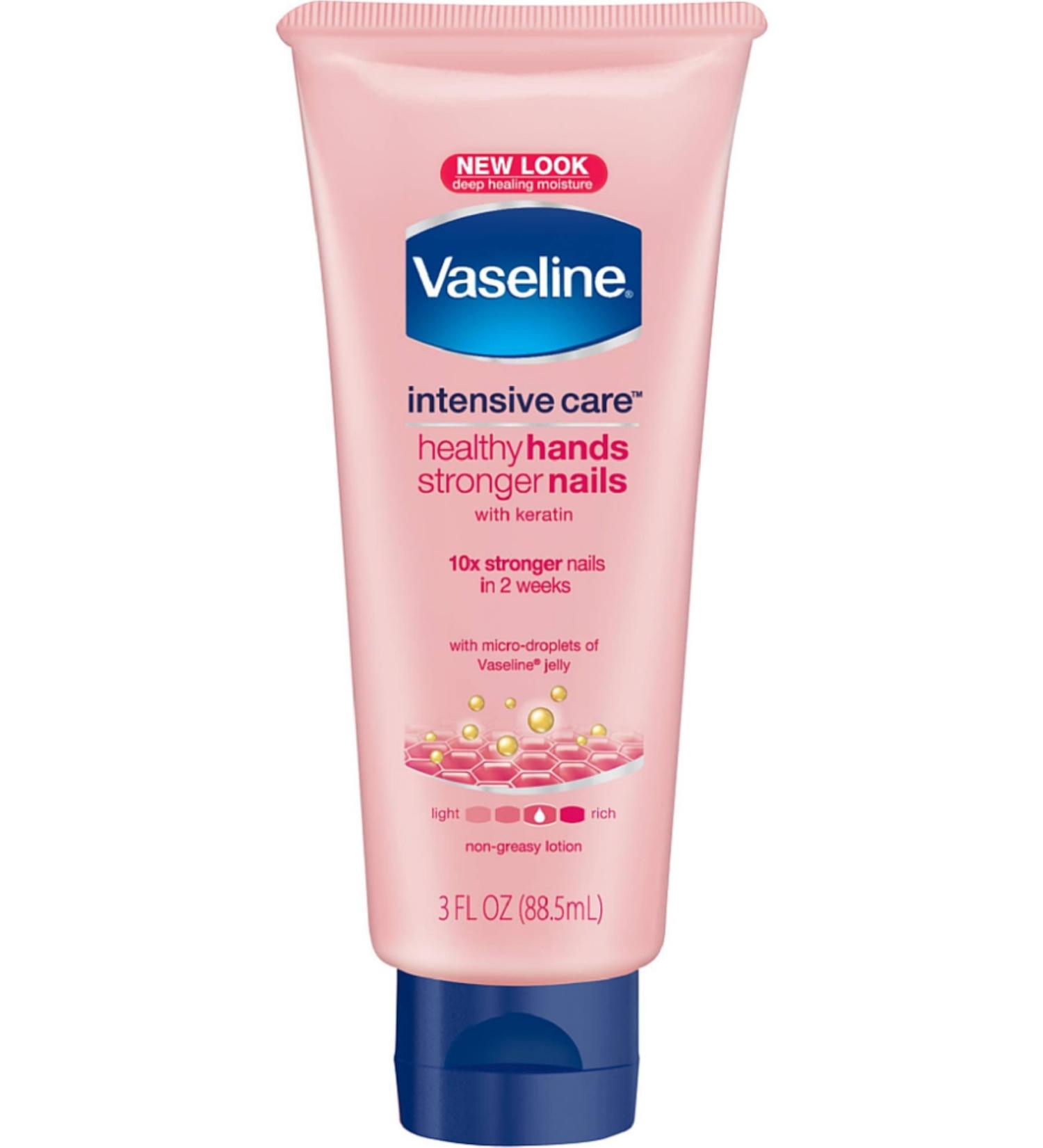 Vaseline Intensive Care Healthy Hand and Nail Vitalizing Hand Lotion 3 oz