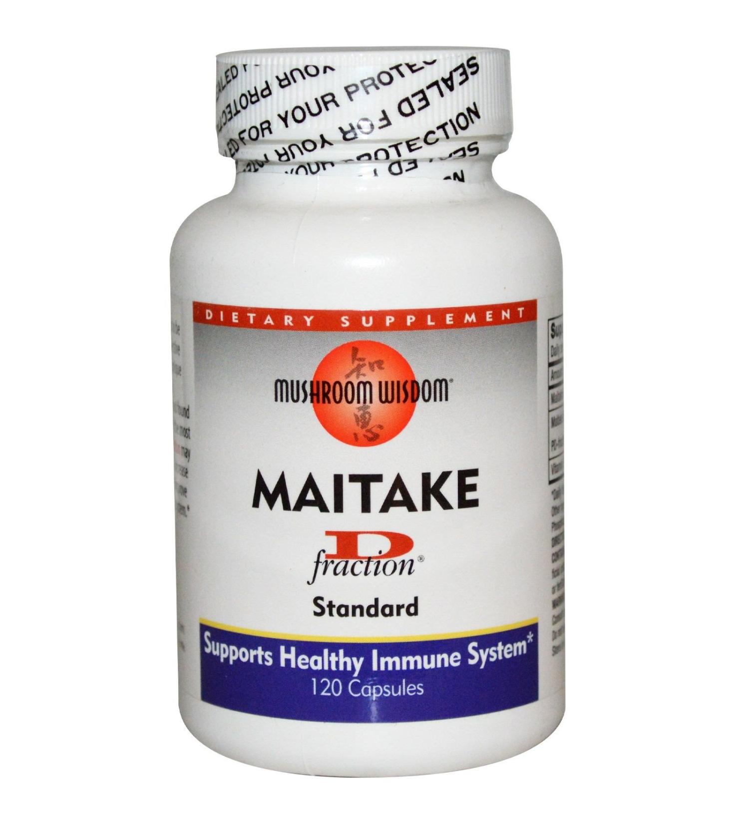 Mushroom Wisdom Maitake D-Fraction - 120 Capsules