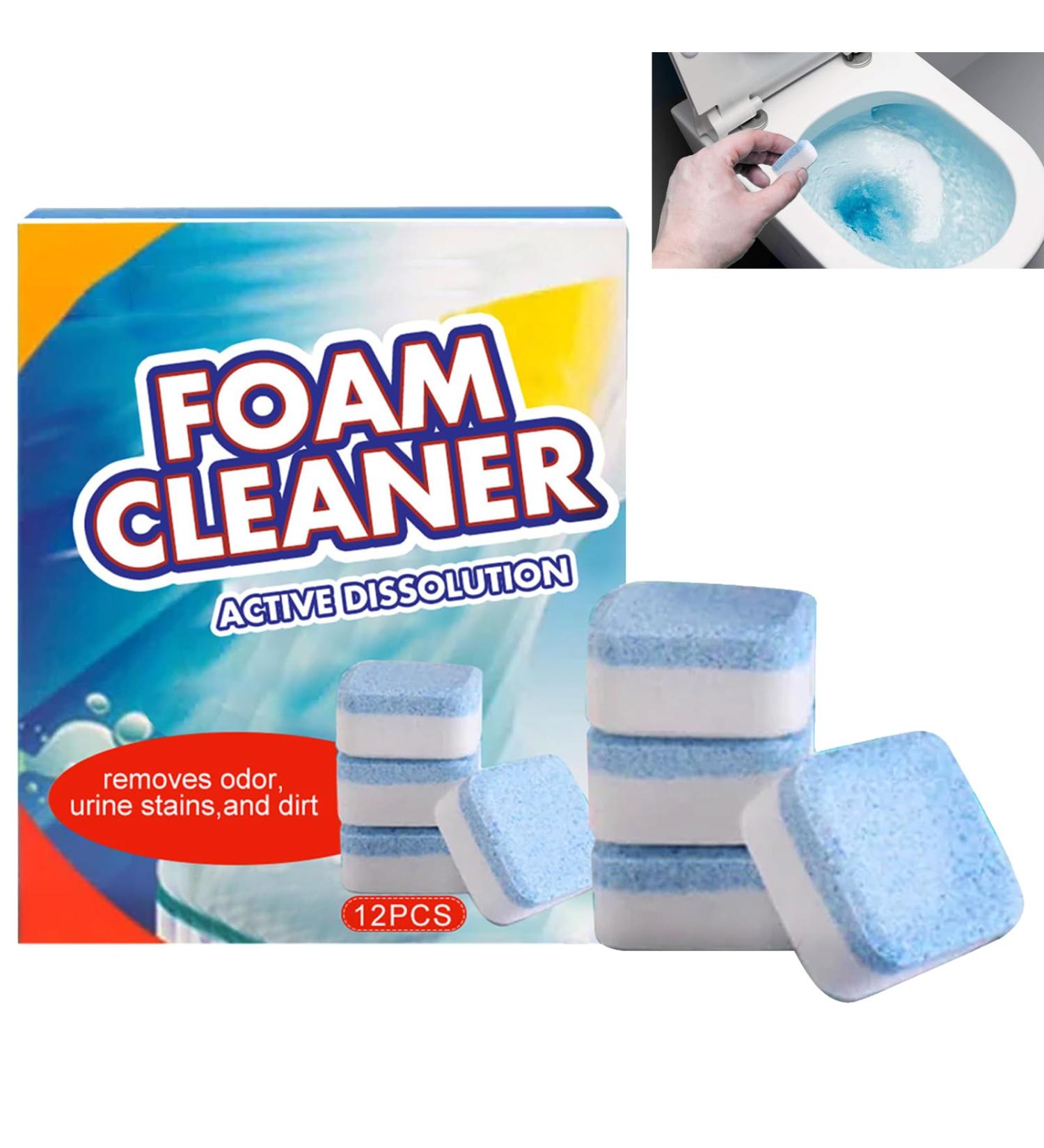 Toilet Bowl Cleaning Tablets Toilet Cleaning Effervescent Tablets Toilet Bowl Cleaning Tablets Tablets for Toilet Cleaning Tablets for Toilet Cleaning to Urinary Dirt and Odor Toilet Cleaner 12pcs - Buy Online on GoSupps.com