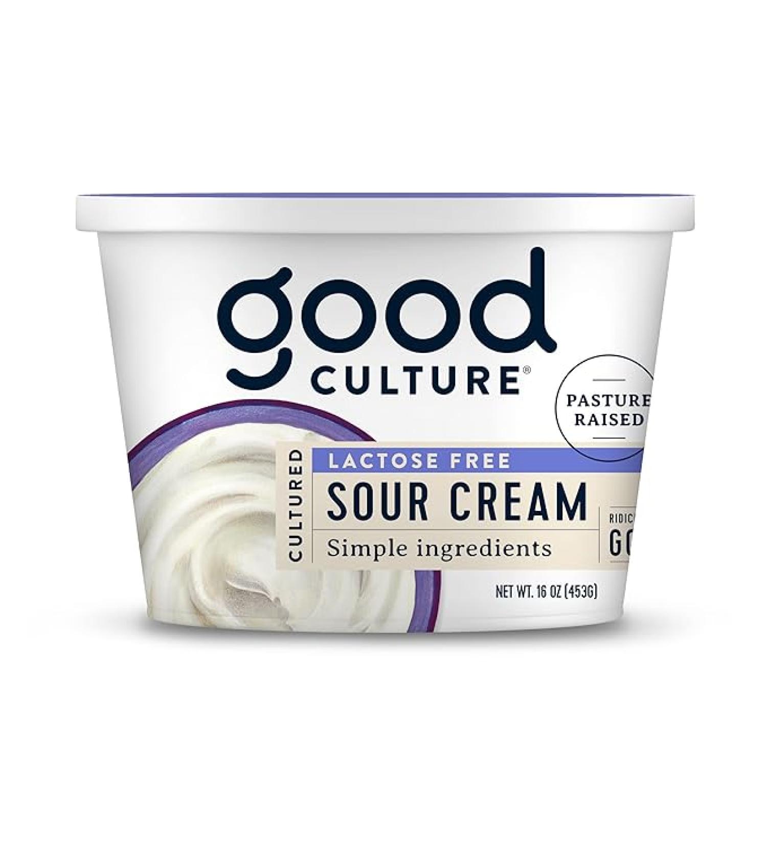 Good Culture Lactose Free Sour Cream tub, 15oz
