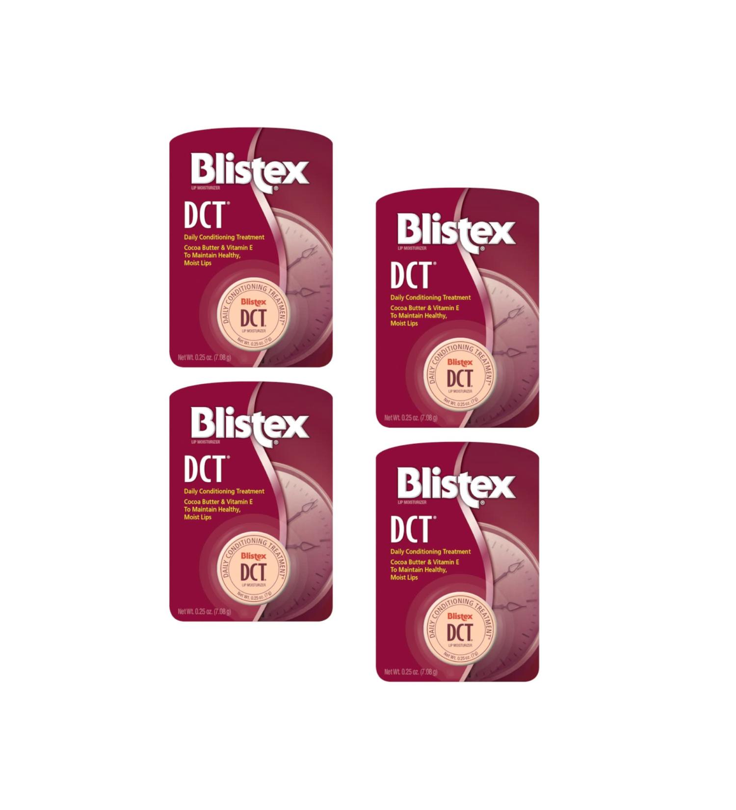 Blistex DCT Daily Conditioning Treatment 0.25oz - Buy Packs and SAVE (Pack of 4) - Buy Online on GoSupps.com