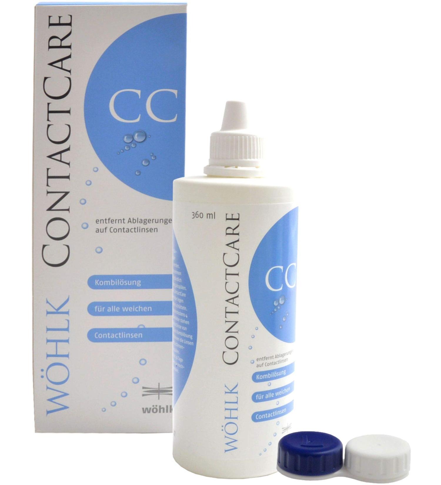 W hlk ContactCare 360ml + 1 lens case