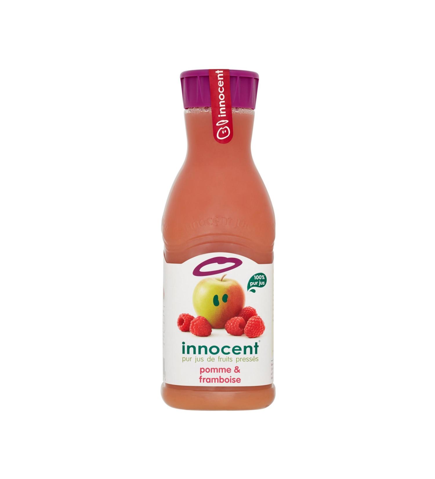Innocent Pure apple and raspberry fruit juice - 900ml bottle - Buy Online on GoSupps.com