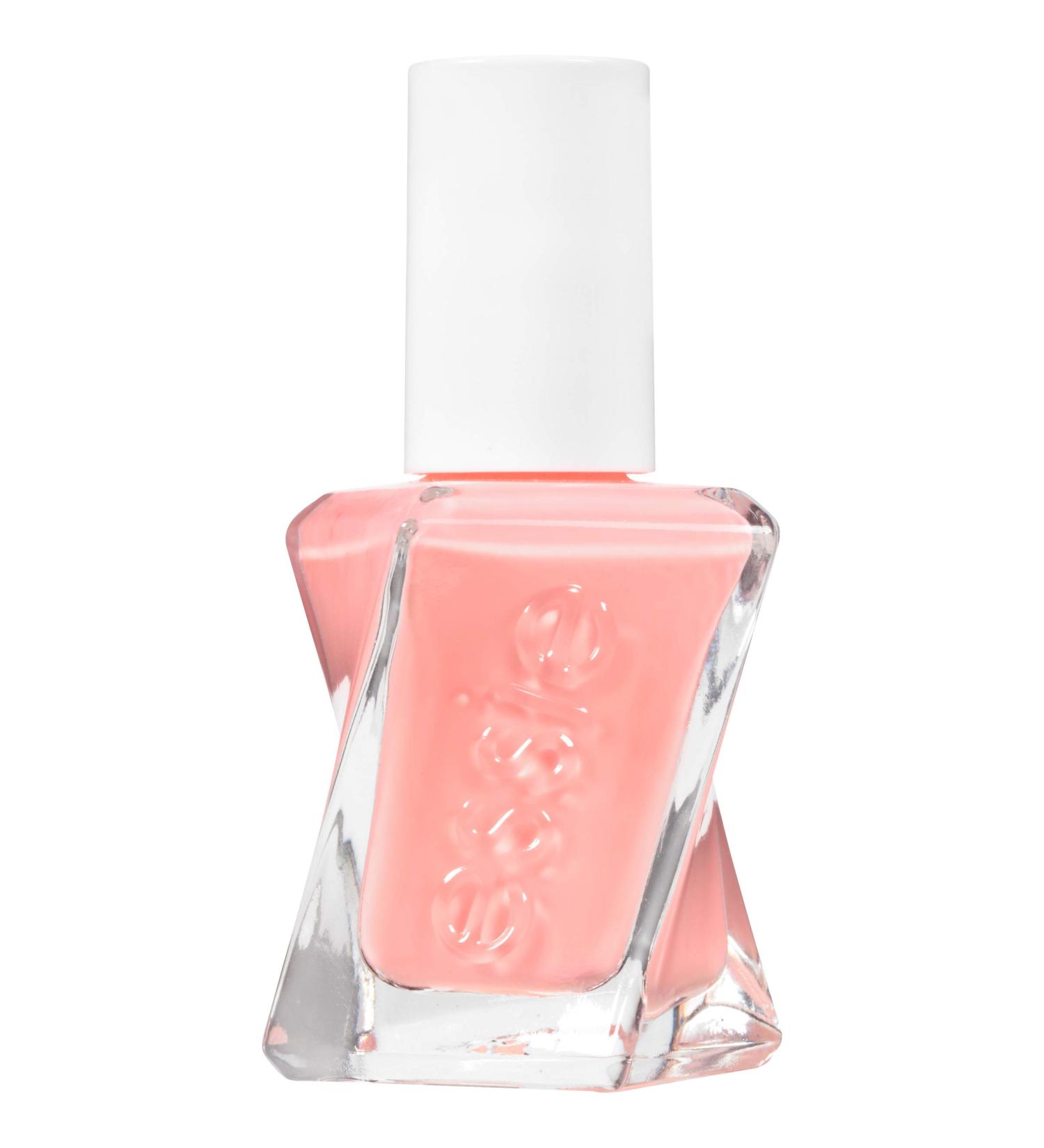 essie Gel Couture 2-Step Longwear Nail Polish Couture Curator Pink Coral Nail Polish 0.46 fl. oz.