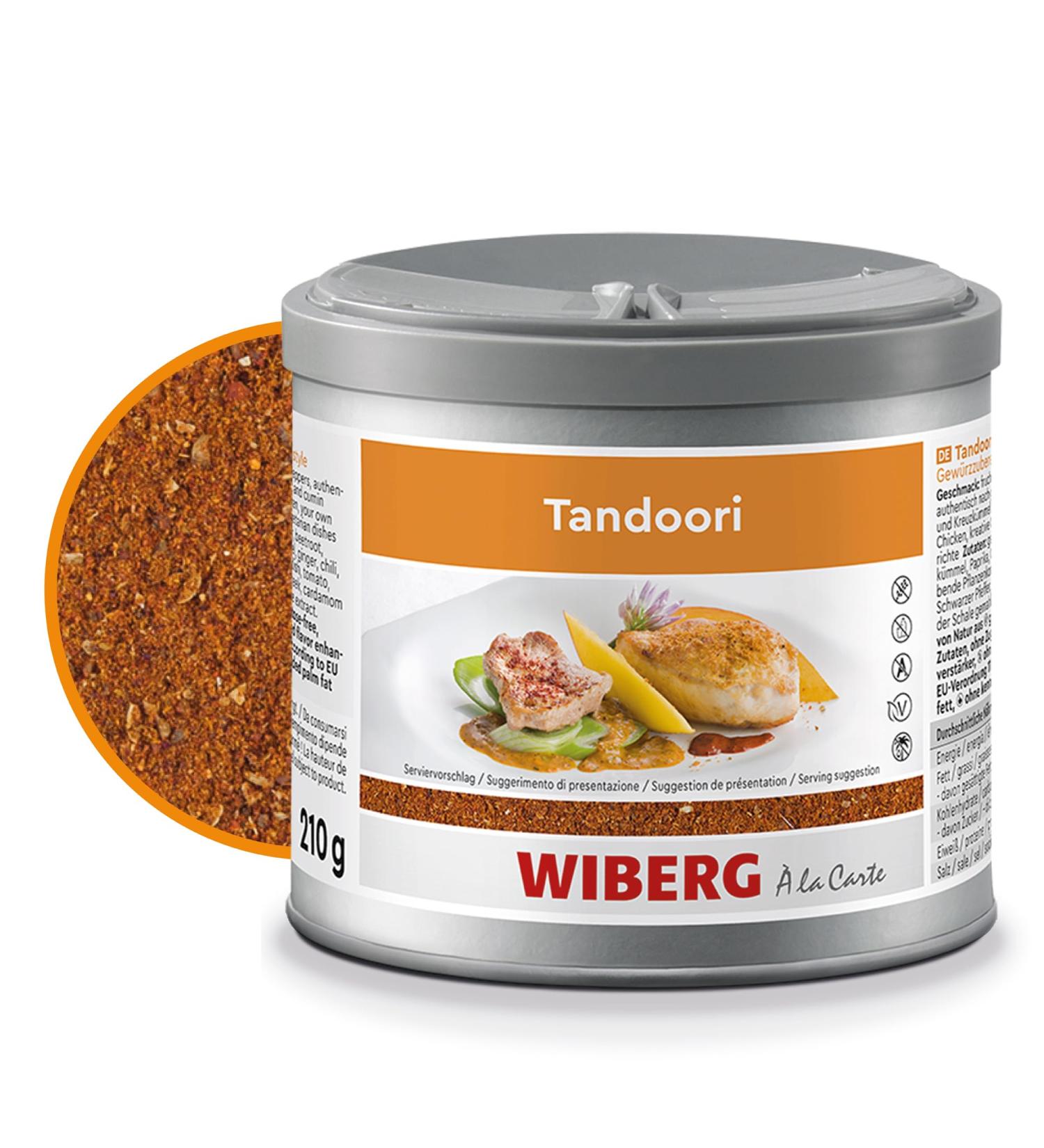 WIBERG Tandoori Indian herbal preparation 210 g - Buy Online on GoSupps.com