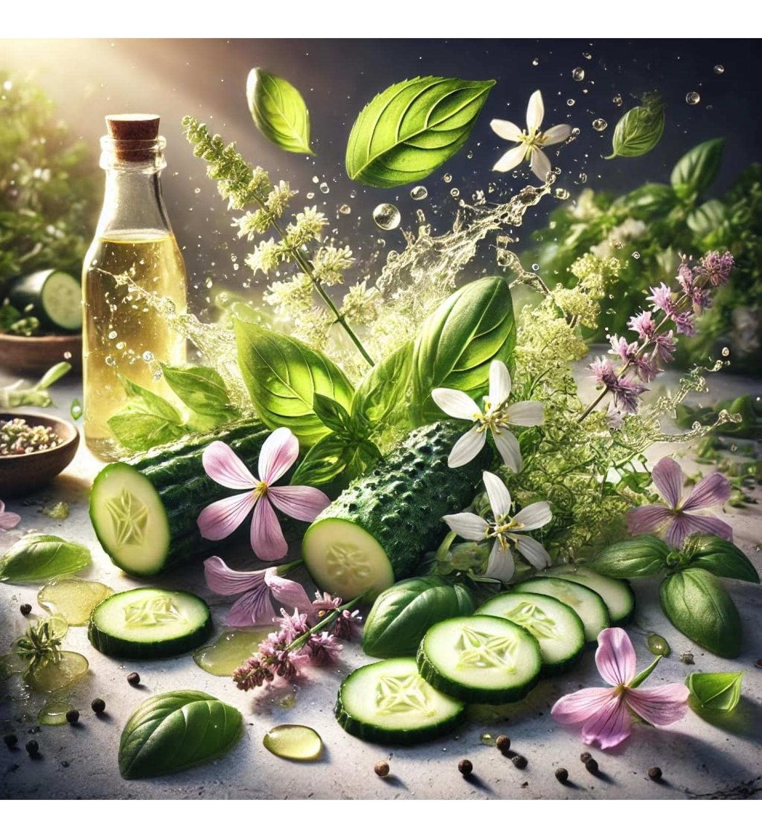 Elder Bloom Concentrate - Elder Bloom Cucumber & Basil - Vegan - Sasami - 10ml