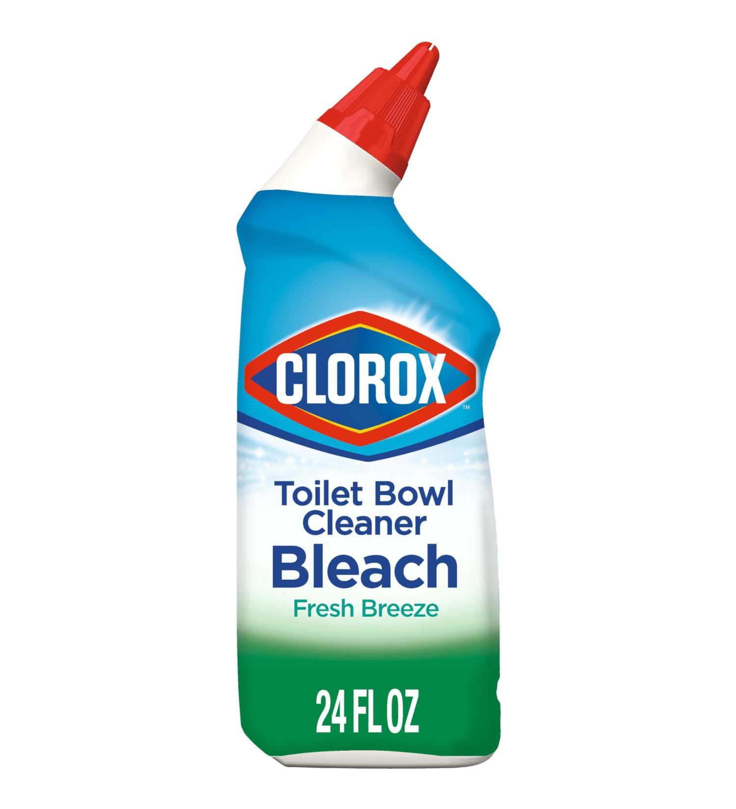 Clorox Toilet Bowl Cleaner with Bleach Gel - Disinfects Removes Mold & Mildew Fresh Scent - 24 oz - Buy Online Internationally - Buy Online on GoSupps.com