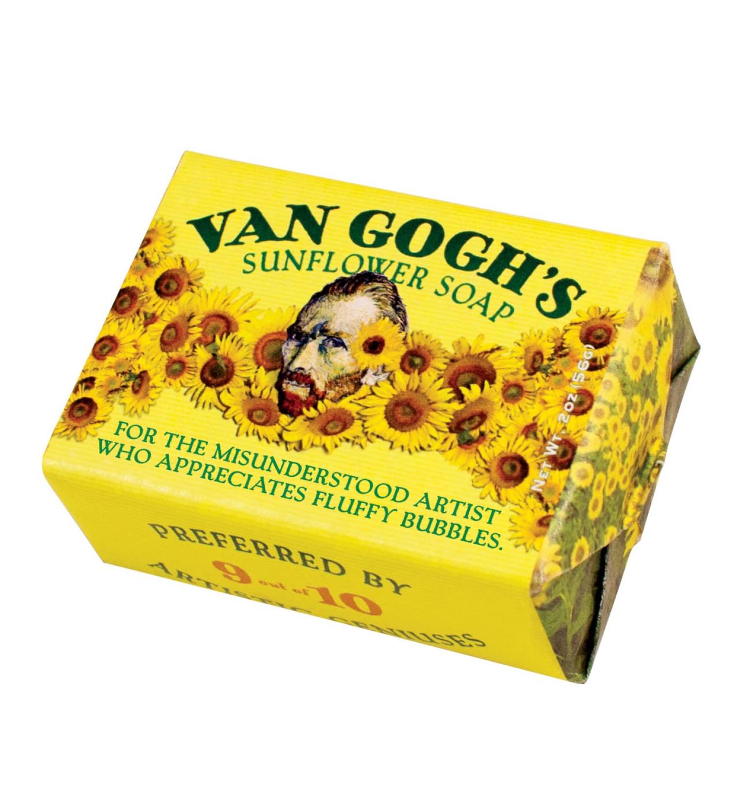 Vincent Van Gogh Sunflower Soap - Premium USA Made | International Shipping - Buy Online on GoSupps.com