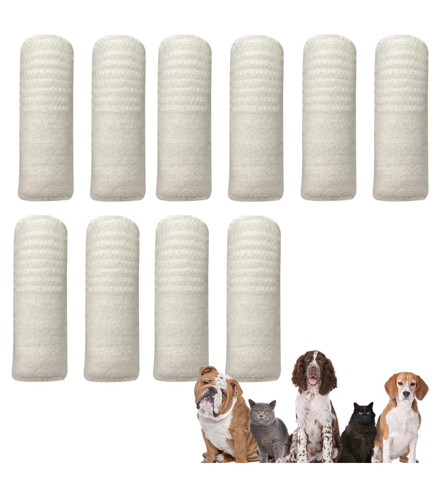 REMEK Teeth for Dogs | Brush Kit Teeth for Dogs 10 Pieces | Teeth for Dogs and Cats Professional Teeth for Dogs and Teeth - Buy Online on GoSupps.com