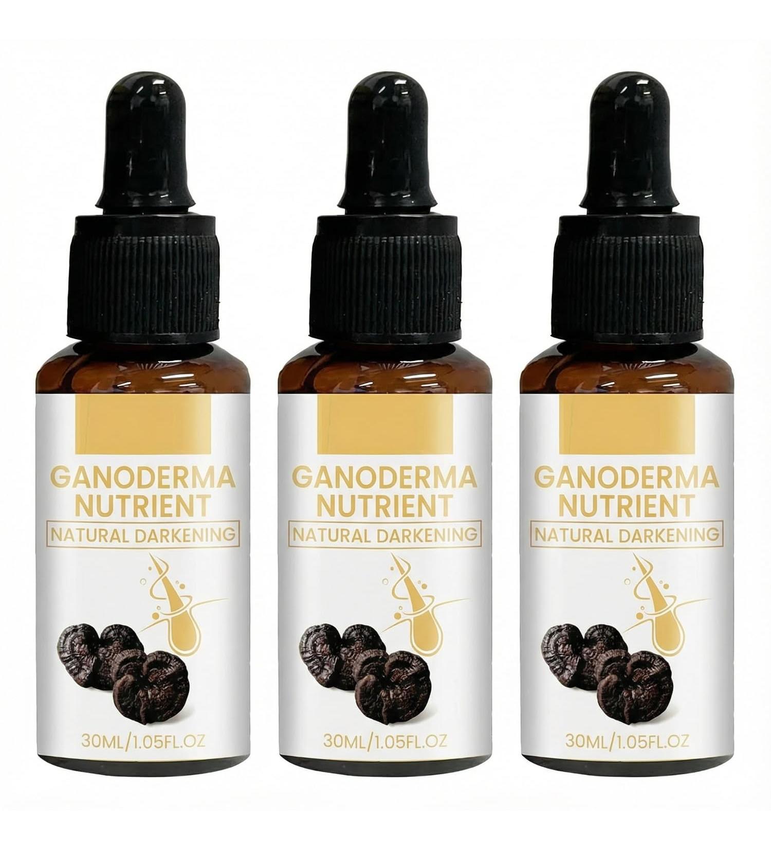 zowamap Antigreying Hair Serum Hair Darkening Serum Ganoderma Nutrient Natural Darkening Serum Restore Natural Color for Women Men 3PCS - Buy Online on GoSupps.com