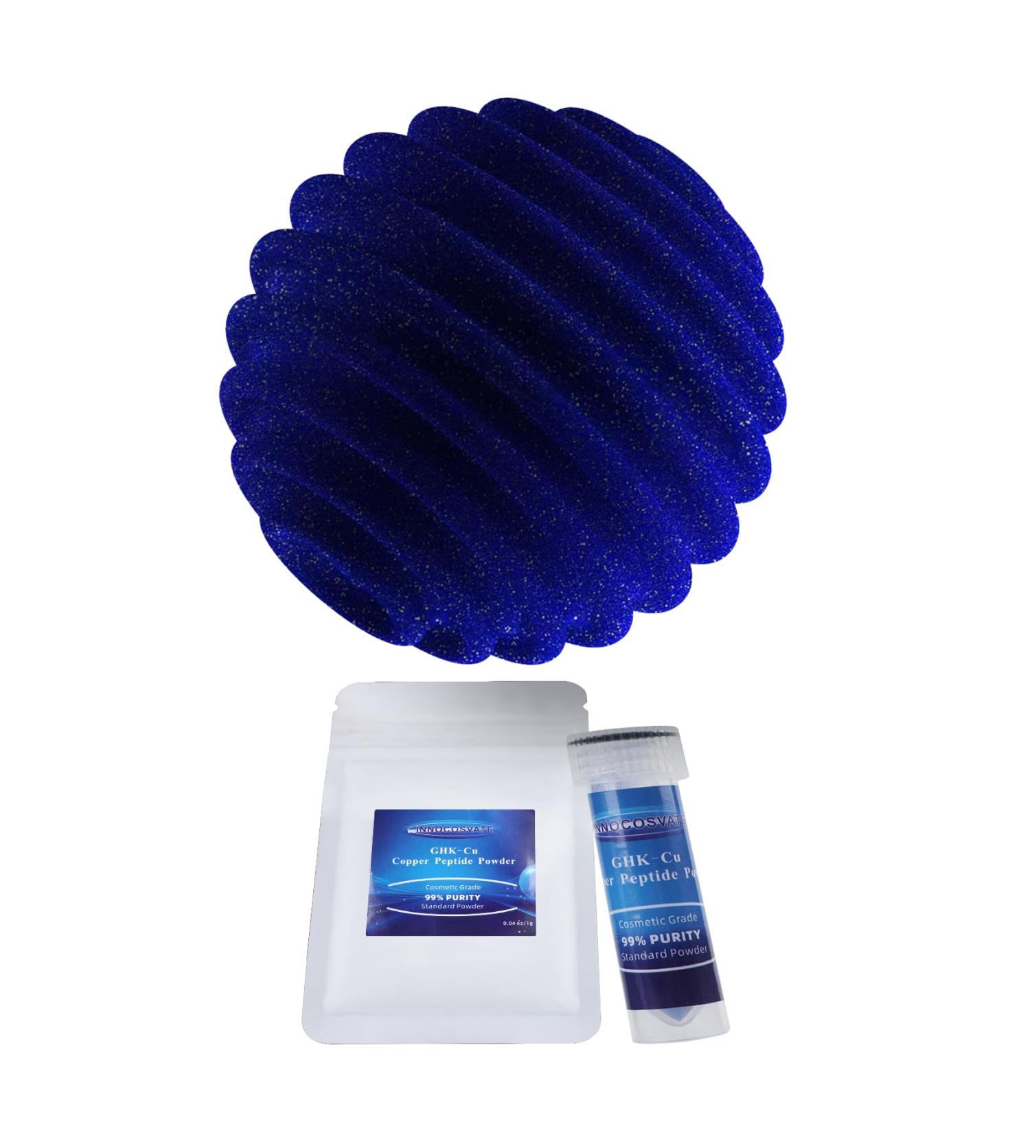 GHK-Cu Copper Peptide Powder - High Purity Skin Care Grade for Anti-Aging Serums & Repair (1g) - Buy Online on GoSupps.com