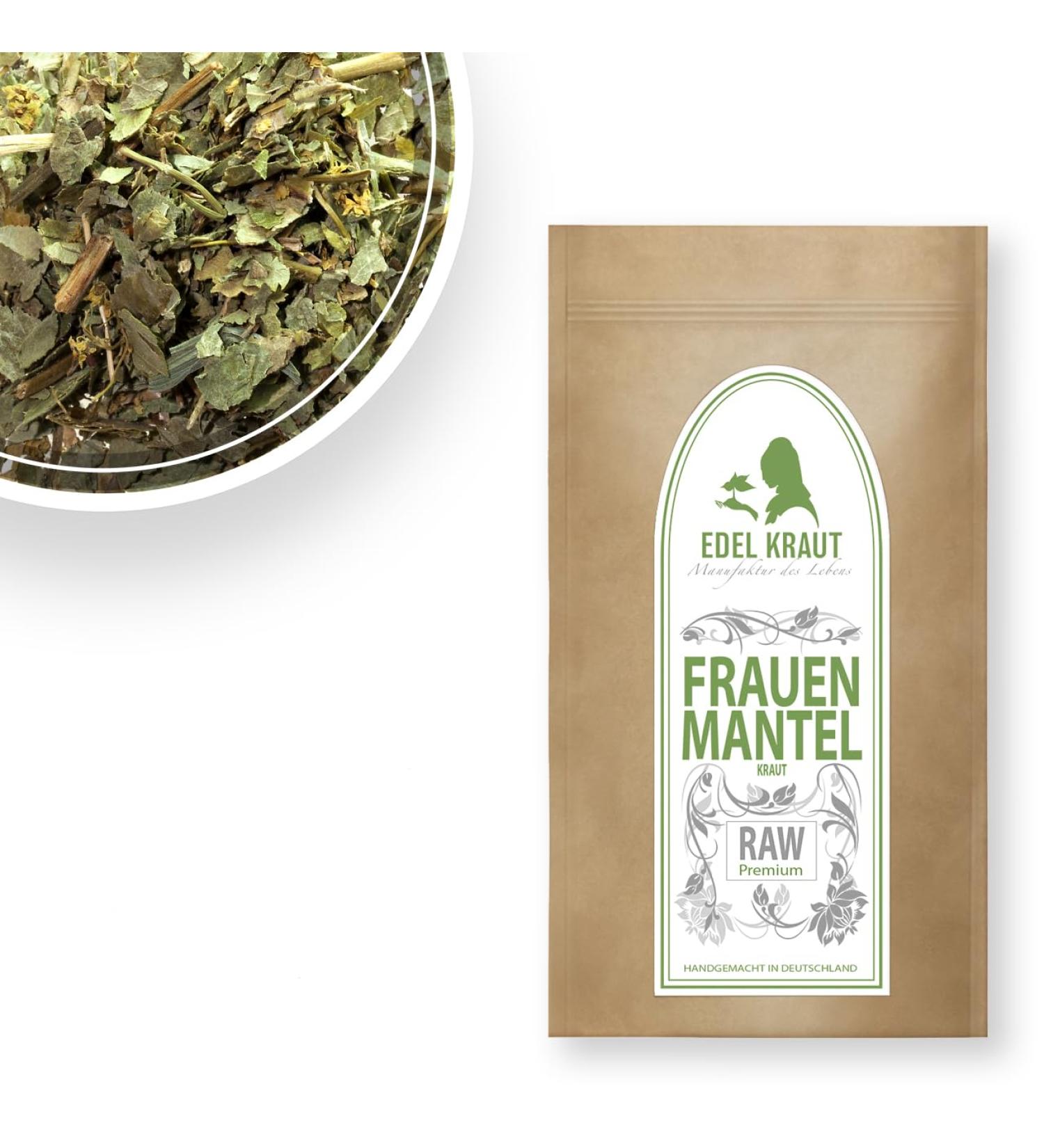 Buy Premium Women's Coat Tea 100g | 100% Pure Alchemilla Vulgaris - No Additives | Noble Herb Female Mantle - 500g Pack - Buy Online on GoSupps.com