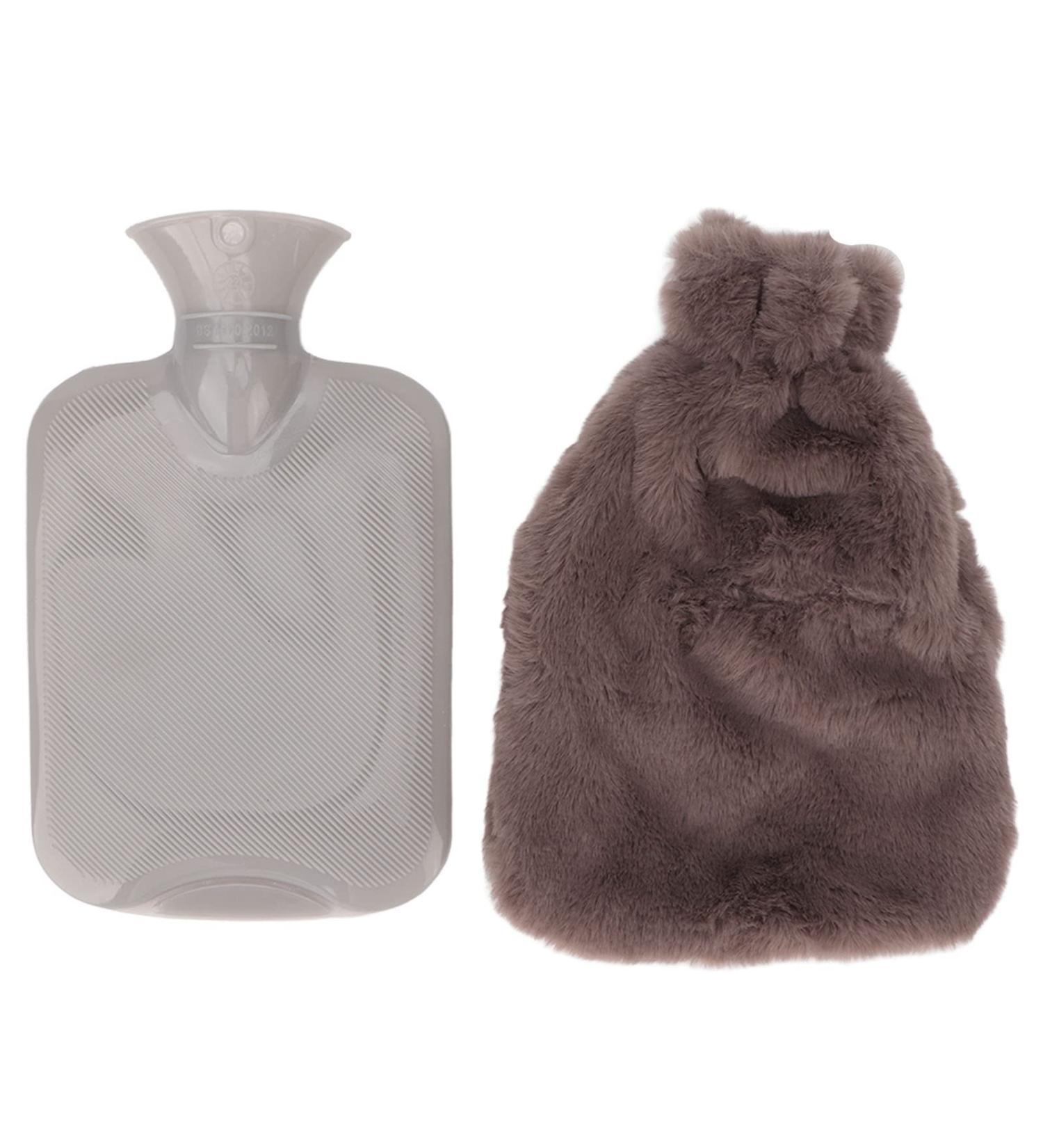 1000ml Hot Water Bottle Thickened Soft Cover Transparent PVC for Student with Portable Design - Buy Online on GoSupps.com