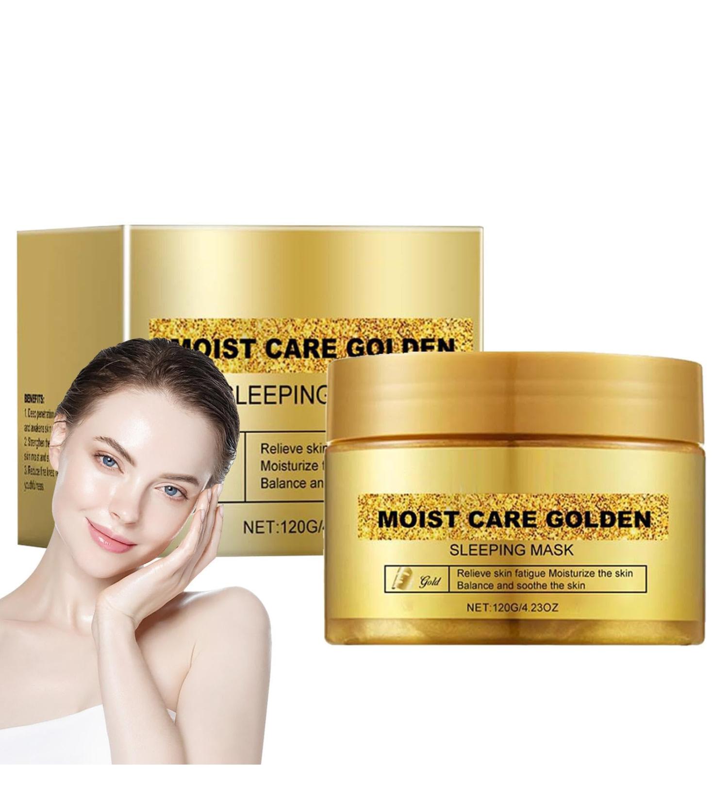 Yianyal Moisturizing Peel Facial Film - Hydration Peeling Face Film | Facial Moisturizing Cream Masque For Fine Lines Removal Brightening Golden Sleep Film - Buy Online on GoSupps.com