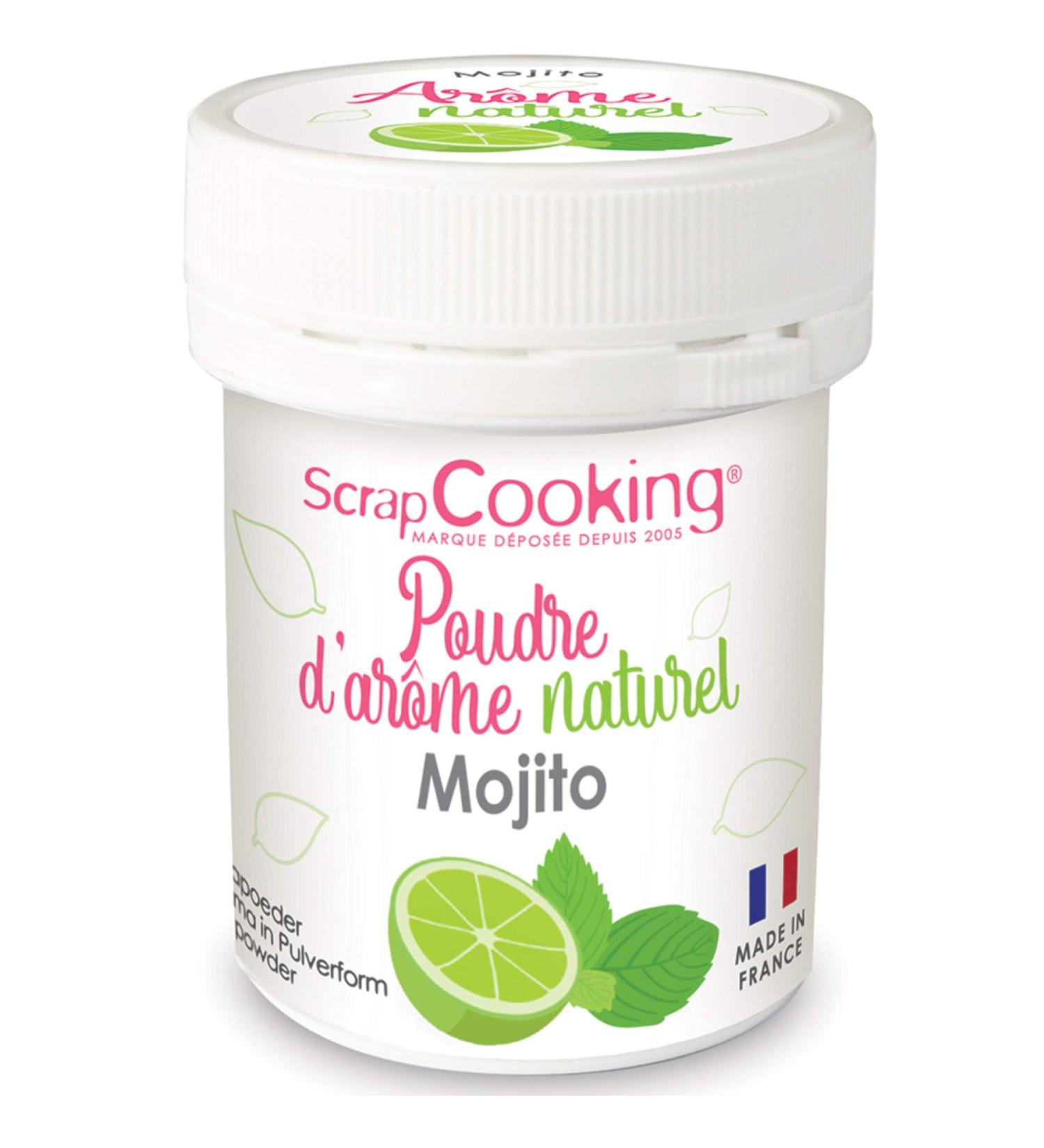 Natural Food Flavor Powder Mojito Flavor 15 g - Buy Online on GoSupps.com