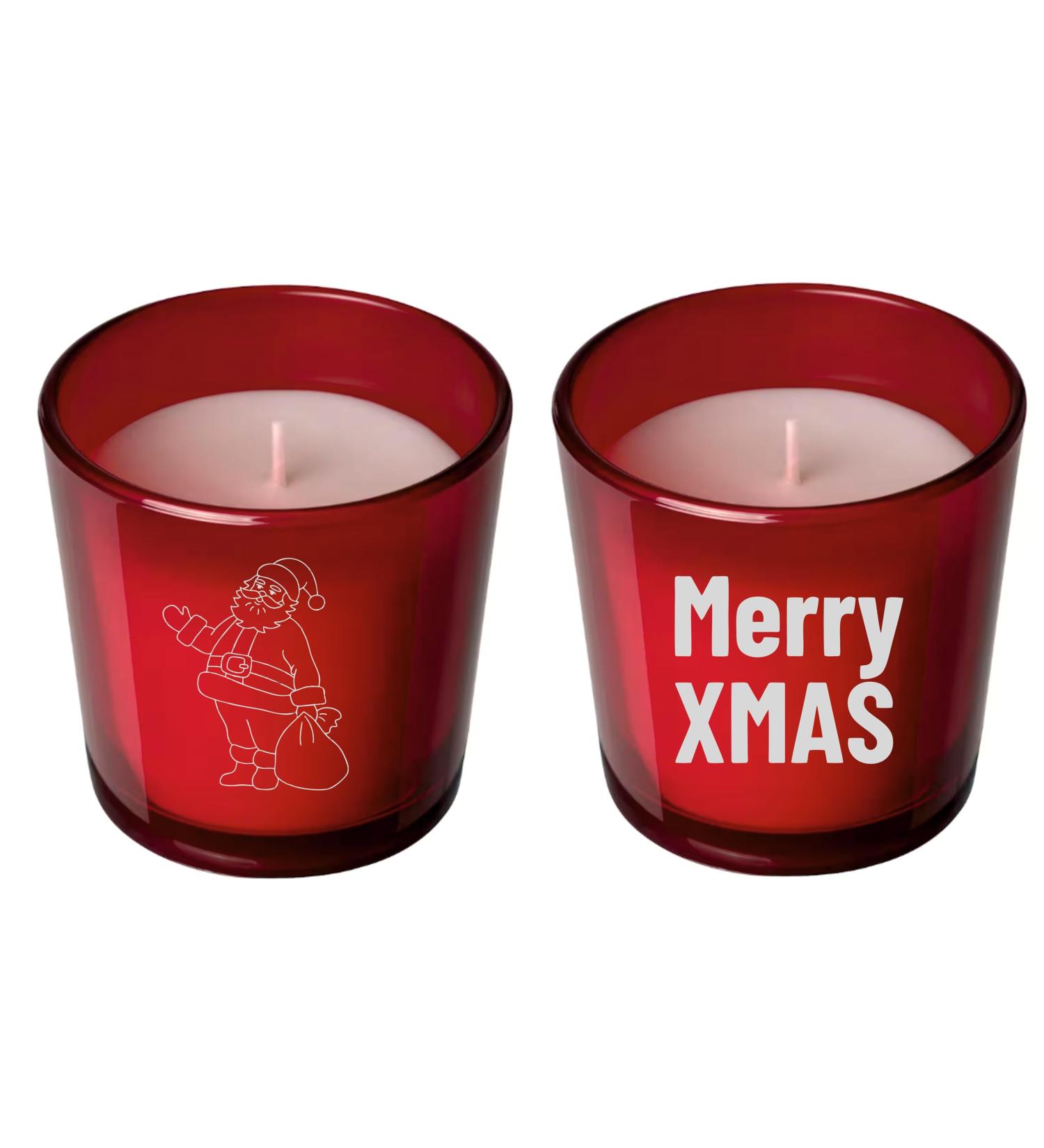 Santa Claus Xmas Tea Light Candle - Festive Christmas Decor - Buy Online on GoSupps.com