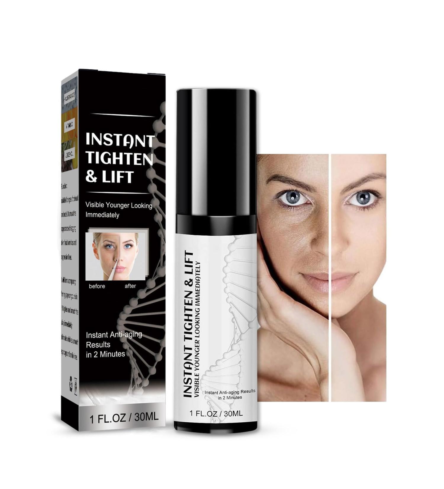 Face Serum for Women Men Vitamin C Serum Instant Face Lift Eye Serum Anti-Ageing Face Cream for Firmer Skin Eye Bags Removal Dark Circles Wrinkle Remover - Buy Online on GoSupps.com
