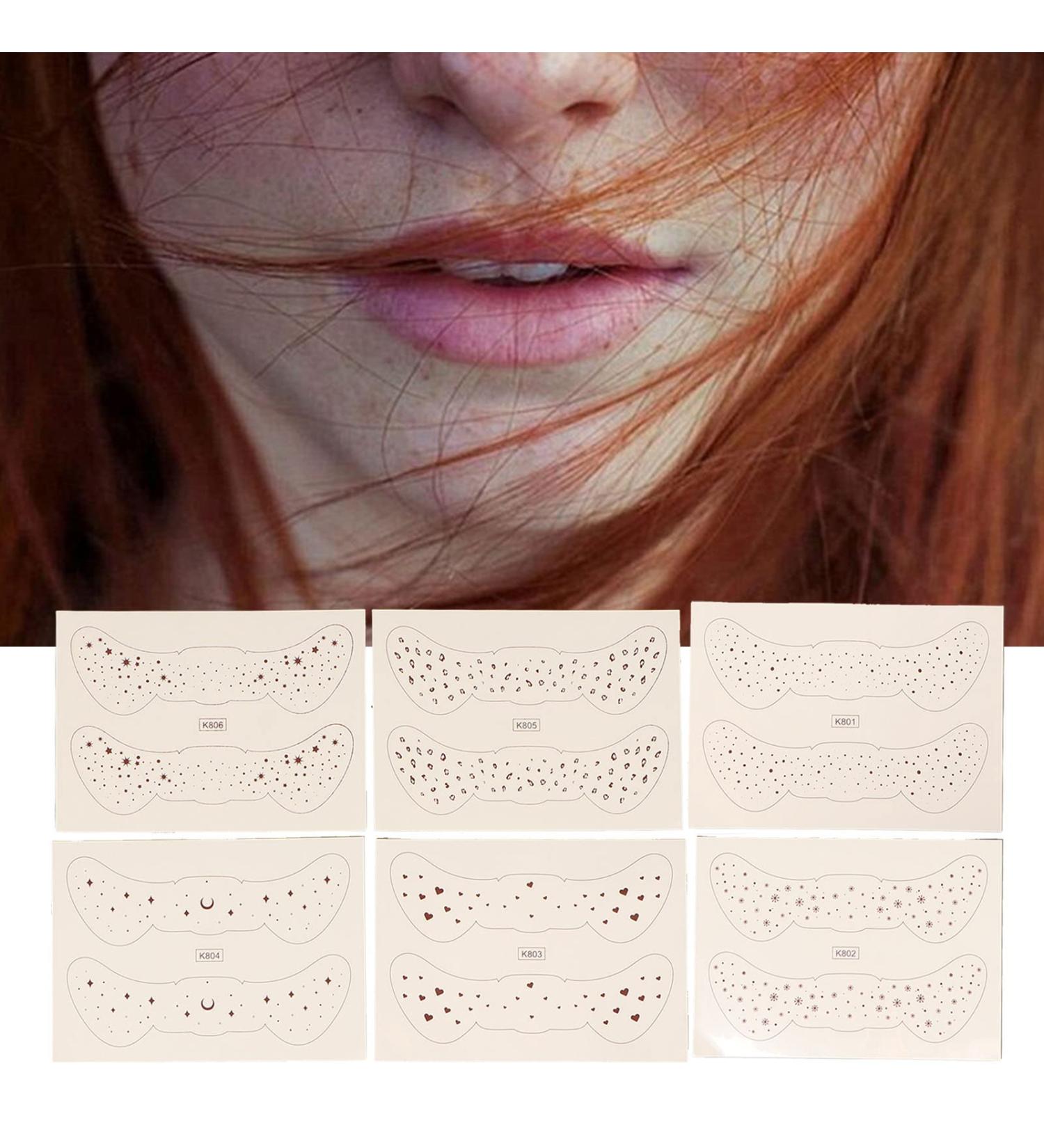 Tyenaza Fausse patch de taches de rousseur tanches temporaires imperm ables sans odeurs autocollants de taches de rousseur durables pour un usage quotidien des f tes - Buy Online on GoSupps.com