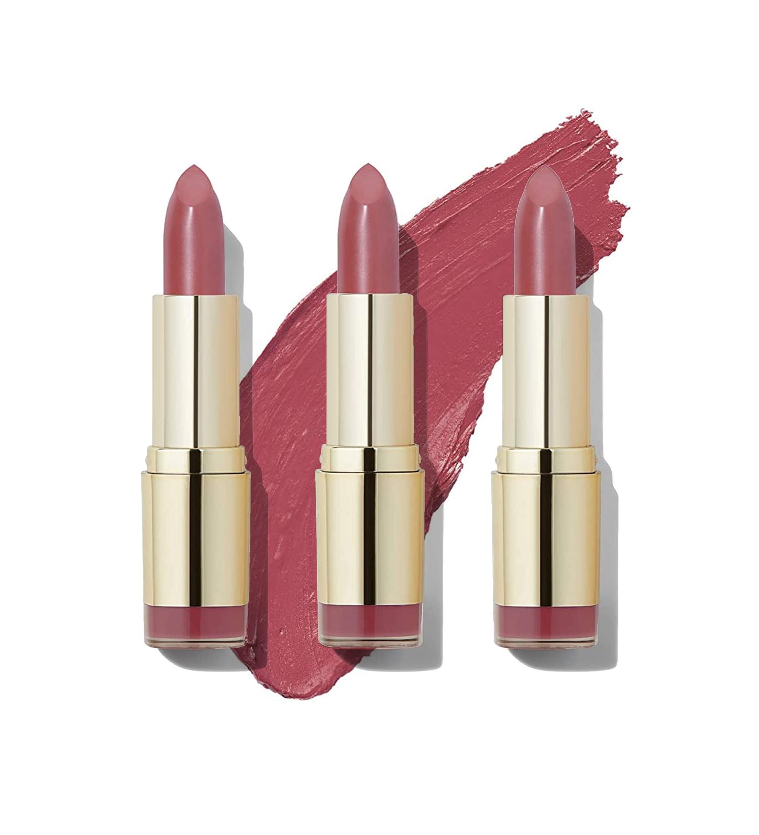 Milani Color Statement Lipstick - Pretty Natural | Cruelty-Free Nourishing Formula (3 Pack) - Buy Online on GoSupps.com