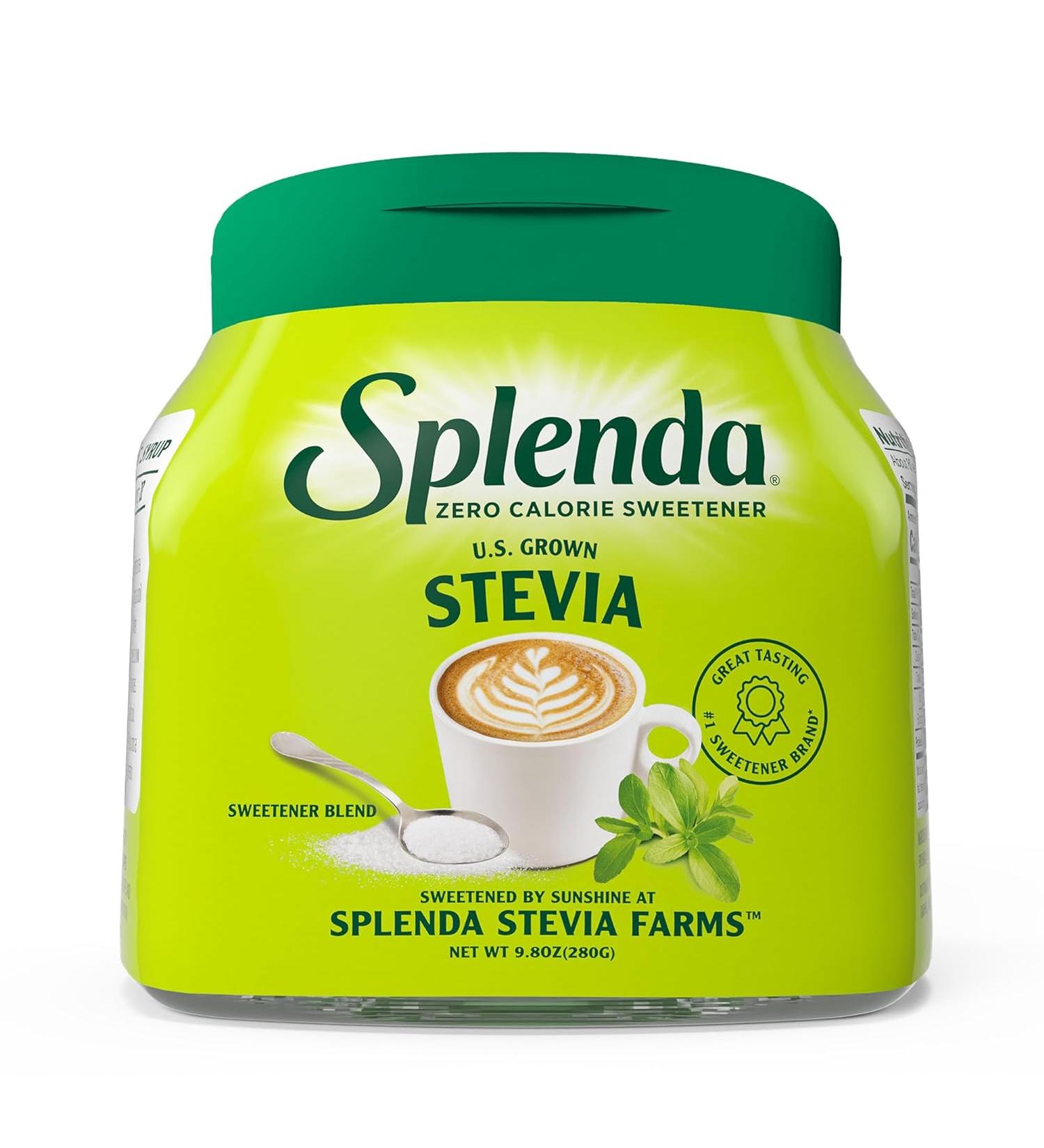 SPLENDA Naturals Stevia Sweetener 9.8 Ounce Jar 9.8 Ounce (Pack of 1) - Buy Online on GoSupps.com