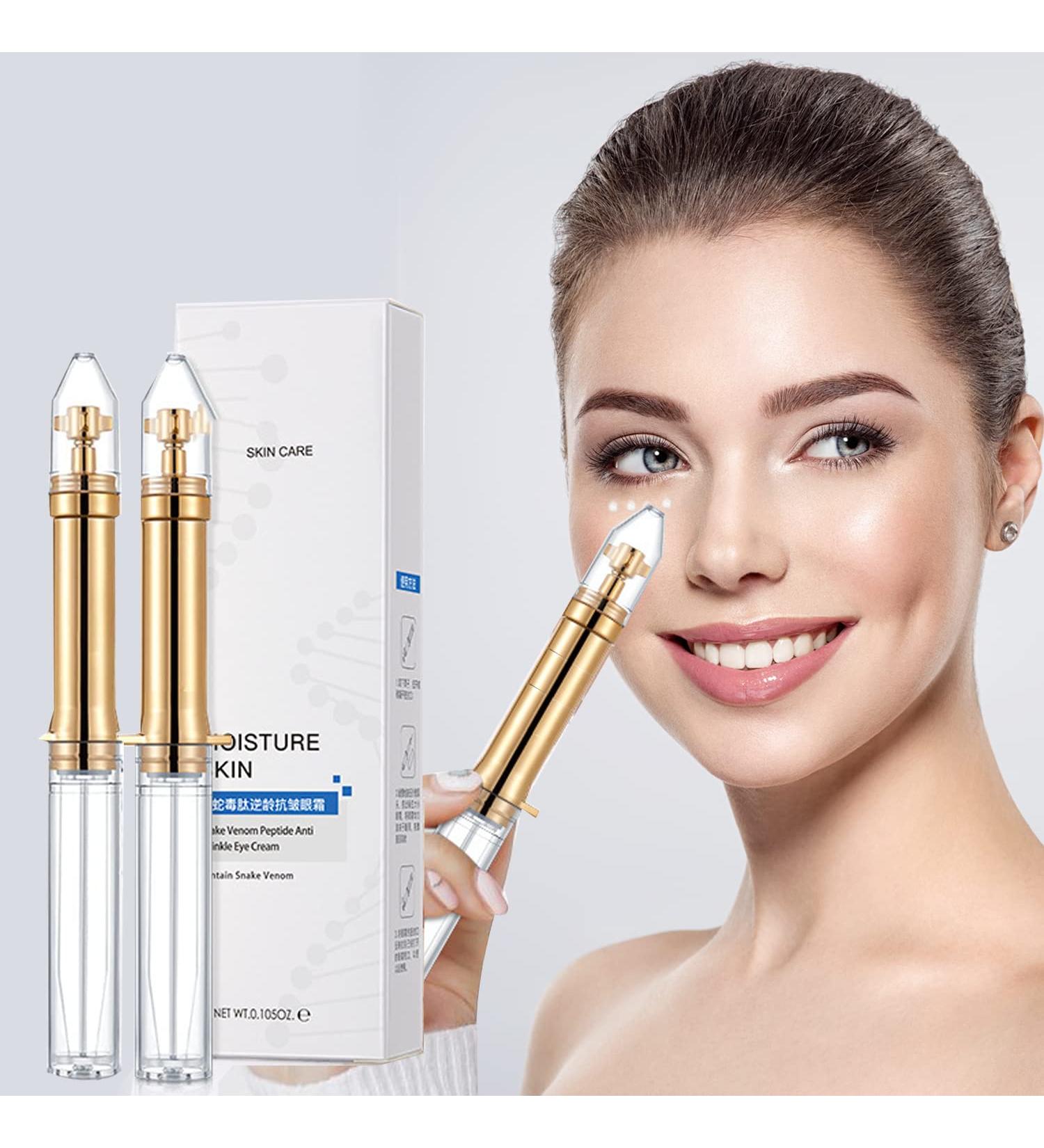 Chaffeelife Snake Venom Peptide Anti-Wrinkle Eye Cream (2PCS) - Reduce Eye Bags, Dark Circles & Wrinkles | Firming & Lifting Eye Serum - Buy Online on GoSupps.com