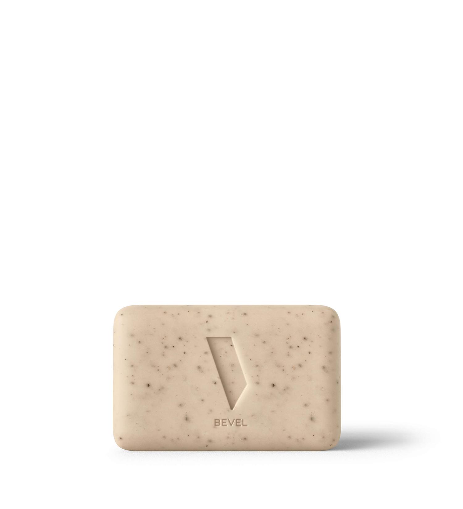 Bevel Natural Men's Soap Bar - 5 oz: Exfoliates, Cleanses, and Moisturizes as Body Wash - Buy Online on GoSupps.com