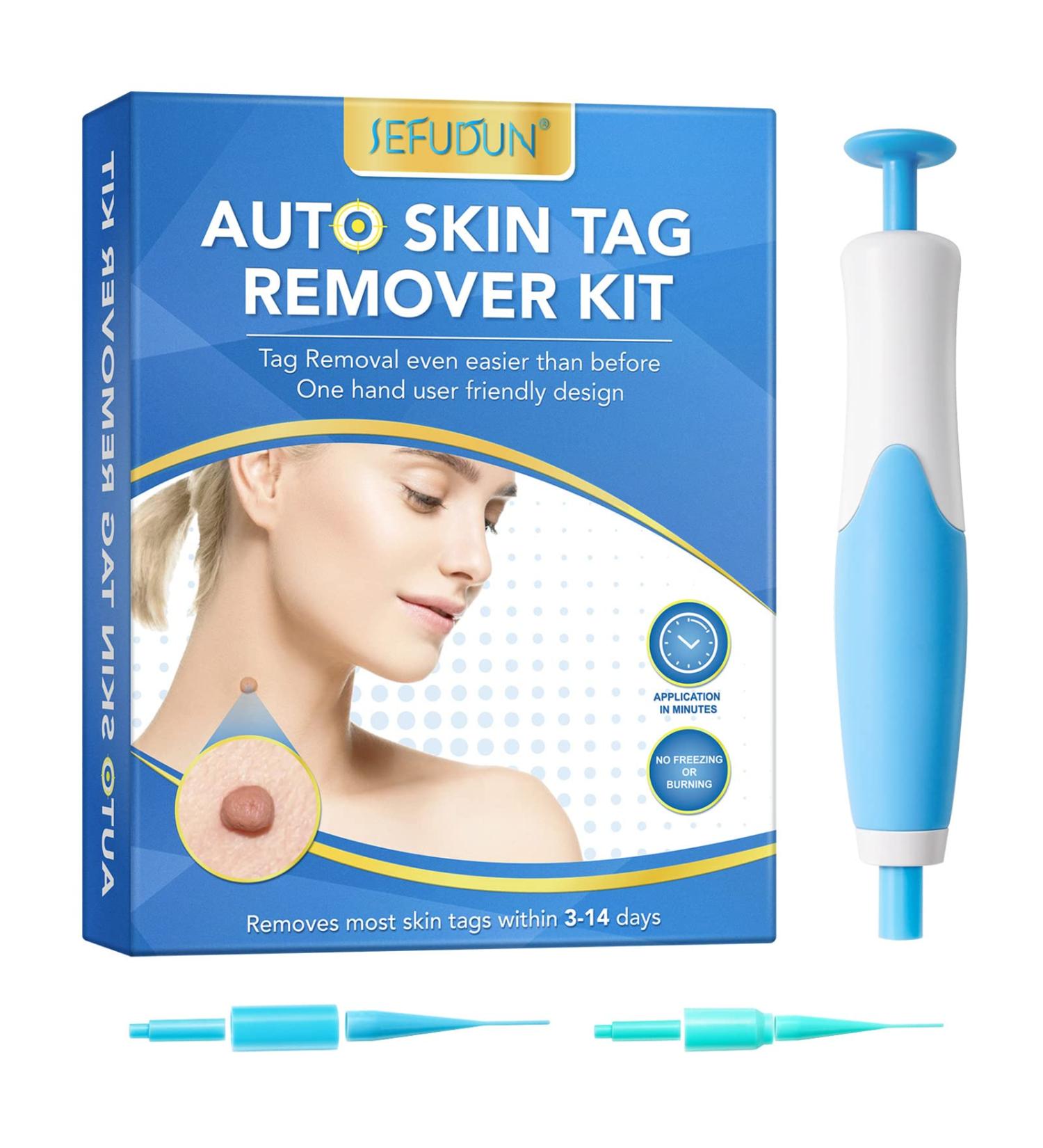 Bestauty Auto Skin Tag Remover Kit | Quick Safe & Painless Removal for All Skin Tag Sizes - Buy Online on GoSupps.com