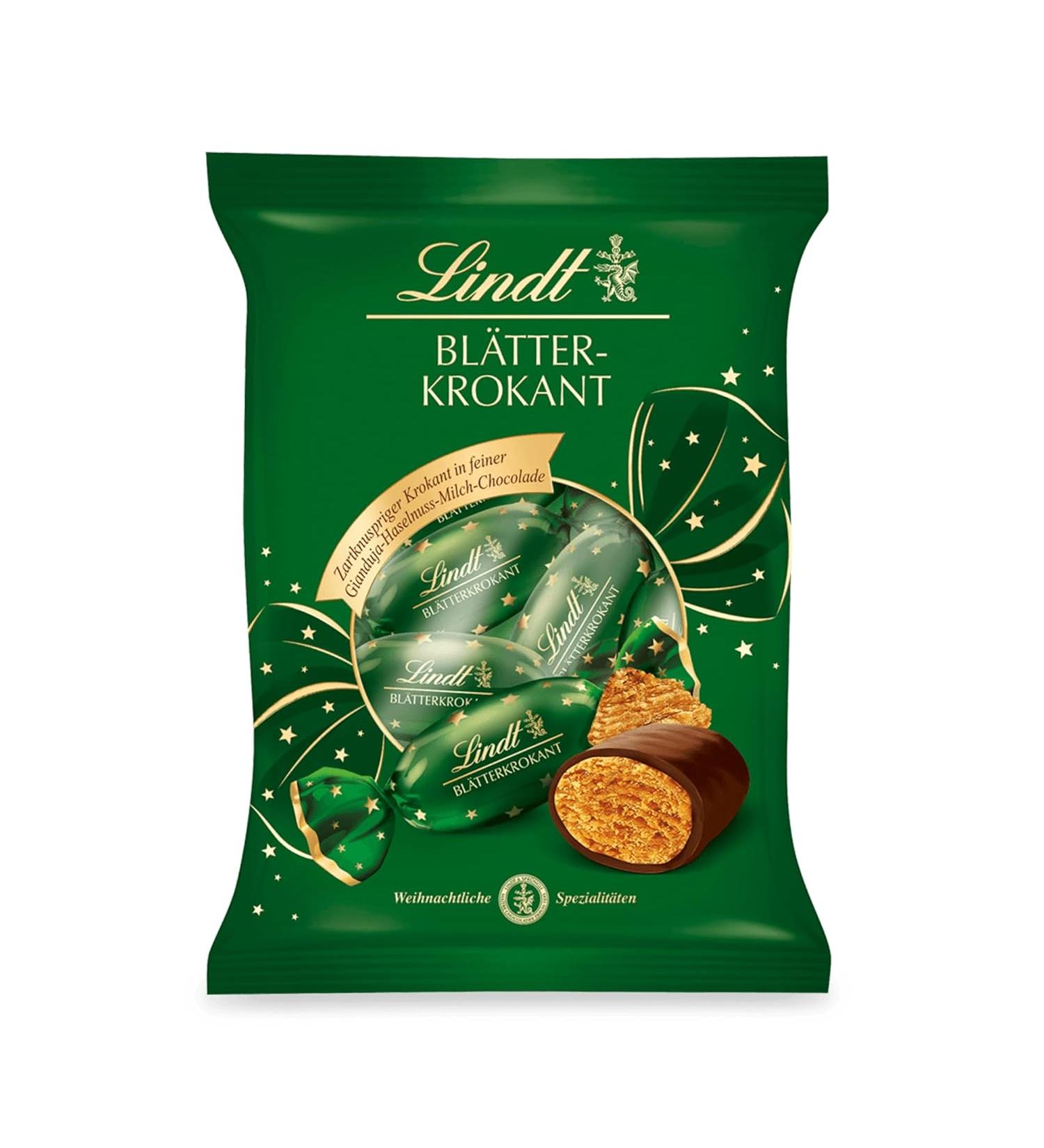 Lindt Chocolate Leaf Croced Eggs - 85g | Gianduja Hazelnut Milk Chocolate | Easter Treats | Buy 3-Pack Online - Buy Online on GoSupps.com