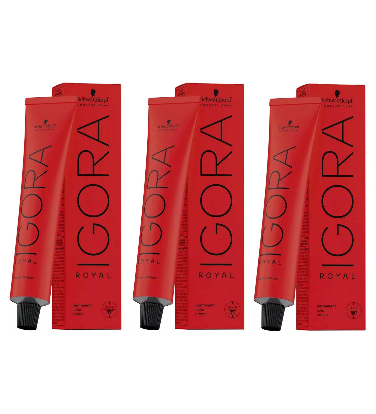 Schwarzkopf Igora Royal 7-00 SET 3 x 60 ml
