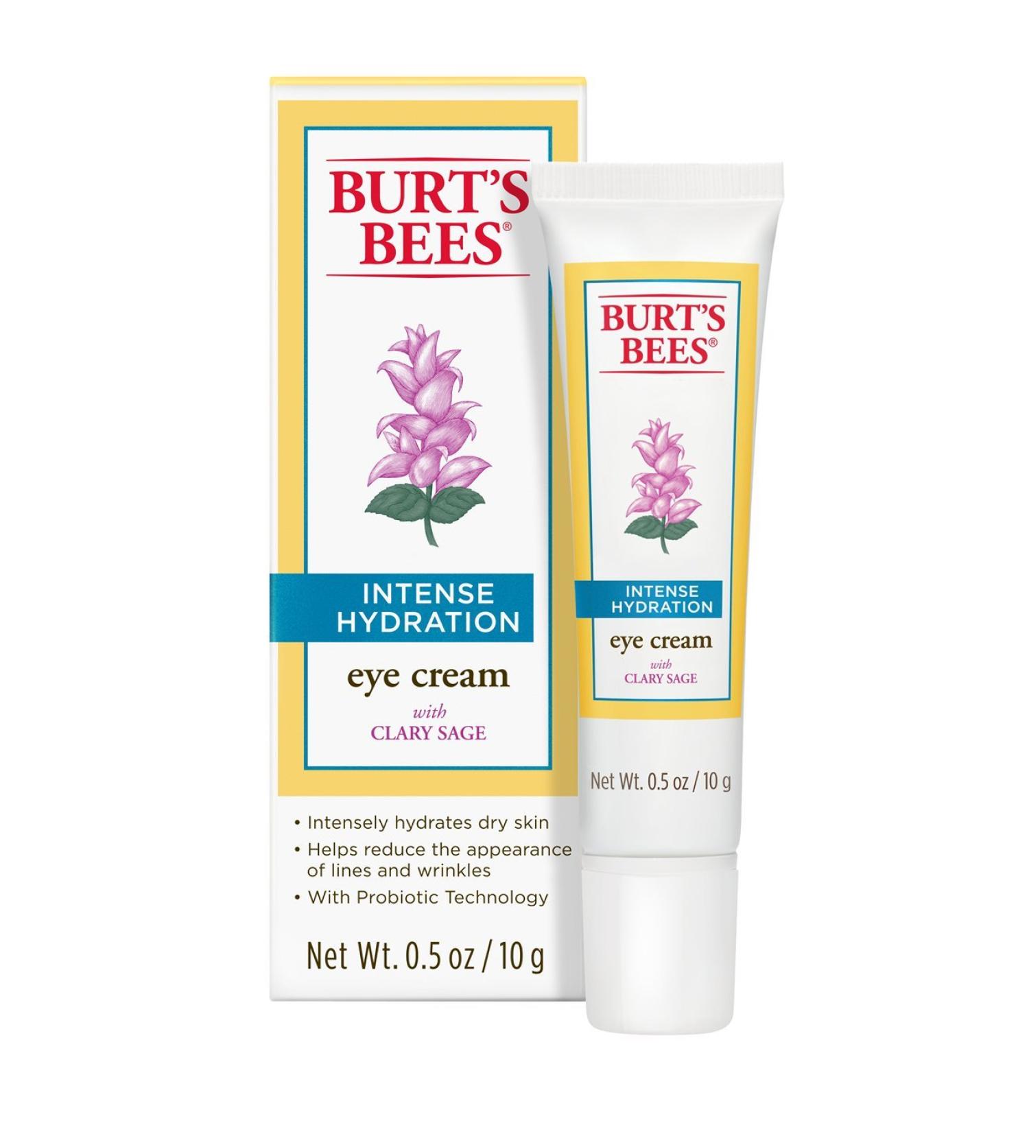 Burt's Bees Intense Hydration Eye Cream 0.5oz - Moisturizing Treatment - Buy Online on GoSupps.com