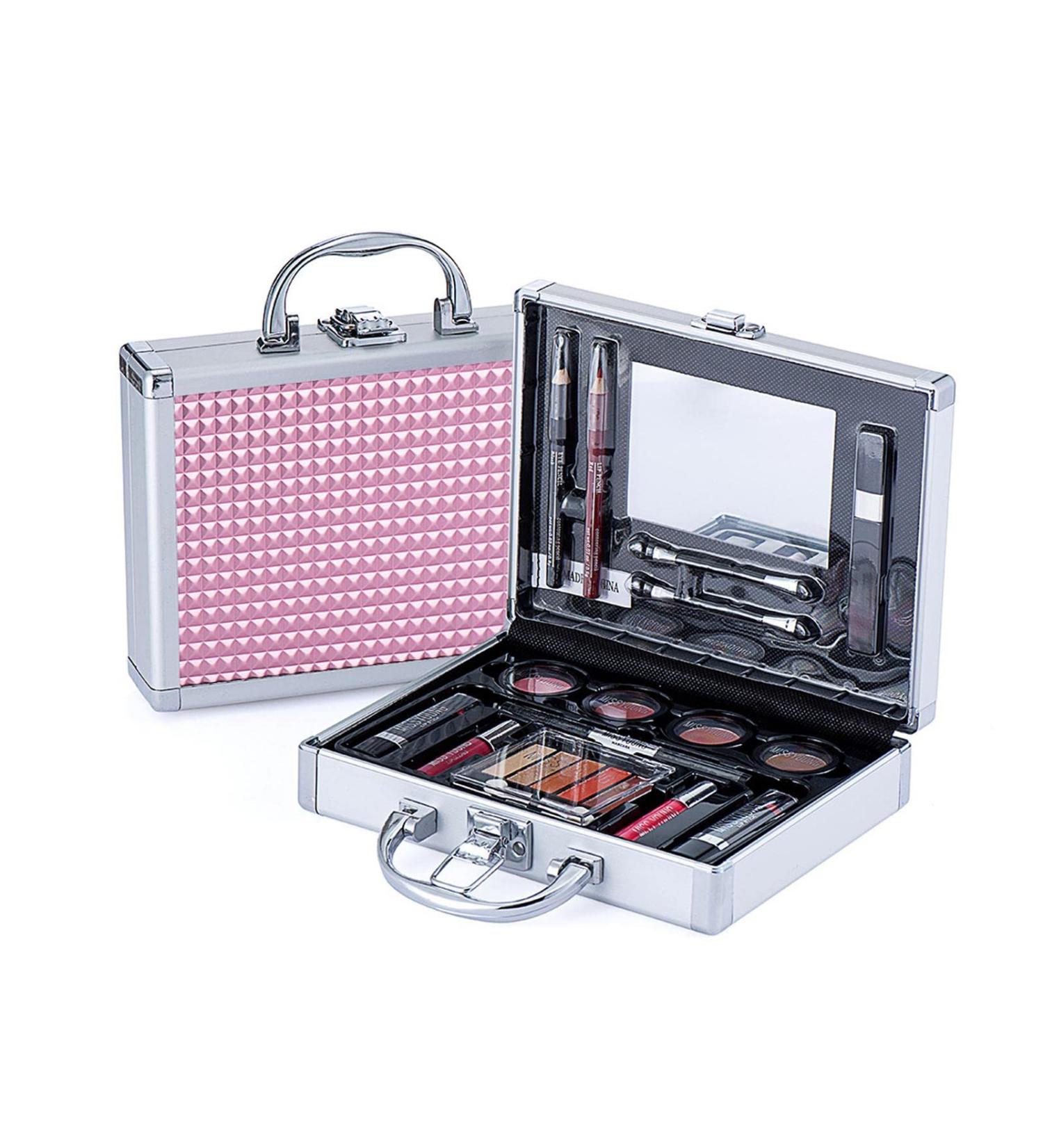 16-Part Complete Make-Up Gift Set for Women | Durable Cosmetic Box | Perfect Birthday Beauty Gift - Buy Online on GoSupps.com
