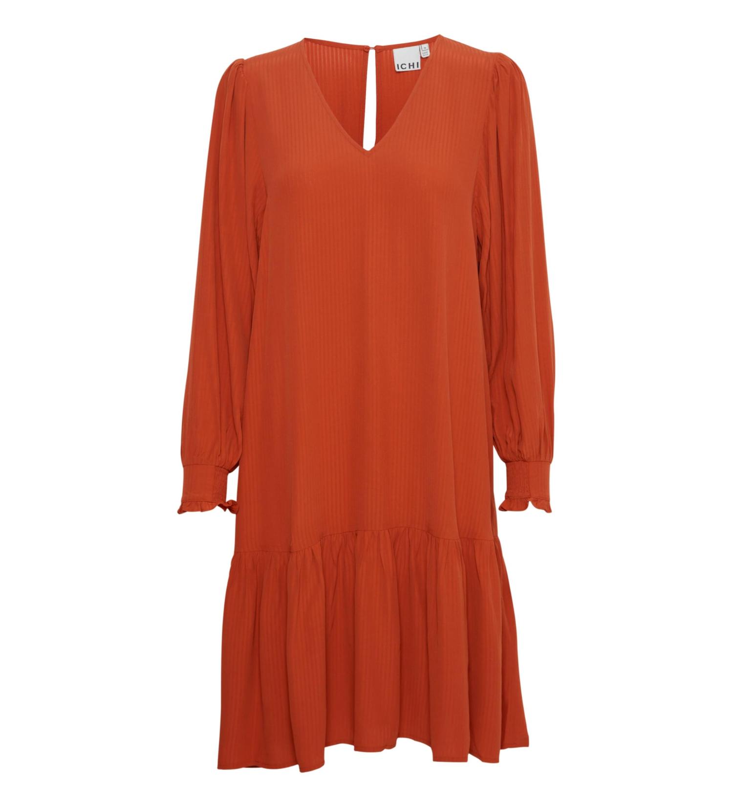 ICHI - IHCALOVA DR - Dress - 20119334 16 Rooibos Tea (181355) - Buy Online on GoSupps.com