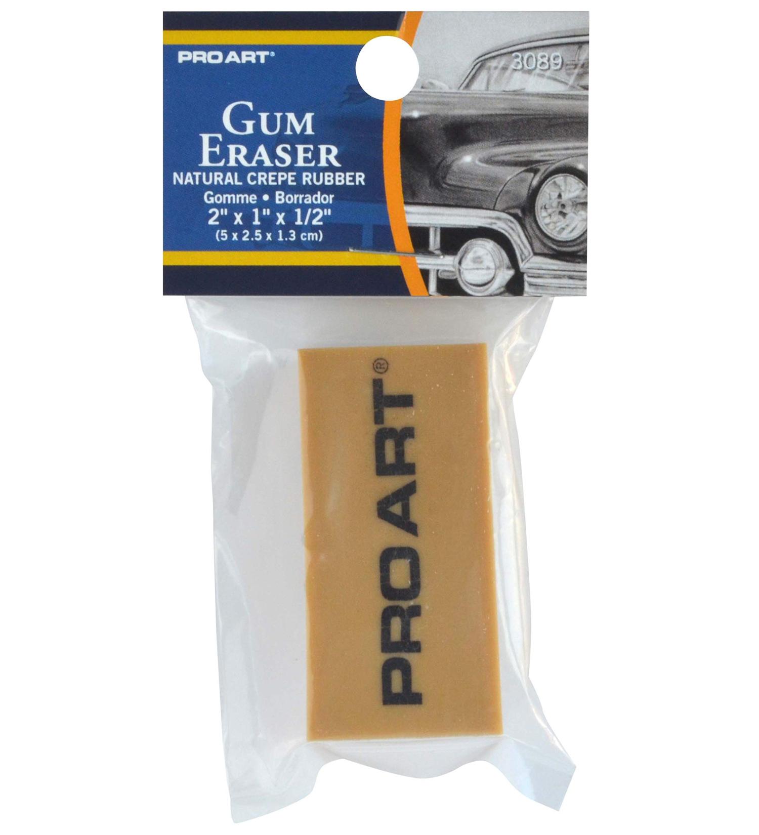Pro-Art Art Gum Eraser  Natural