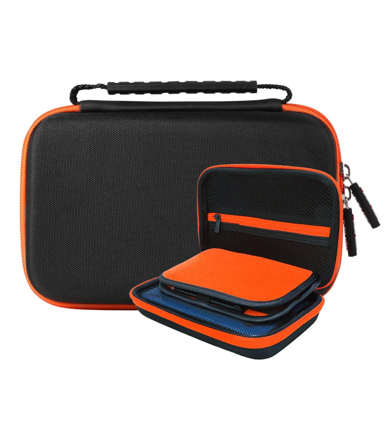Hard Shell Diabetic Supplies Travel Case - Black | Organize Your Testing Kit with Blood Sugar Test Strips, Lancets, Glucose Meter, Insulin Pen, Syringes, and More - Buy Online on GoSupps.com